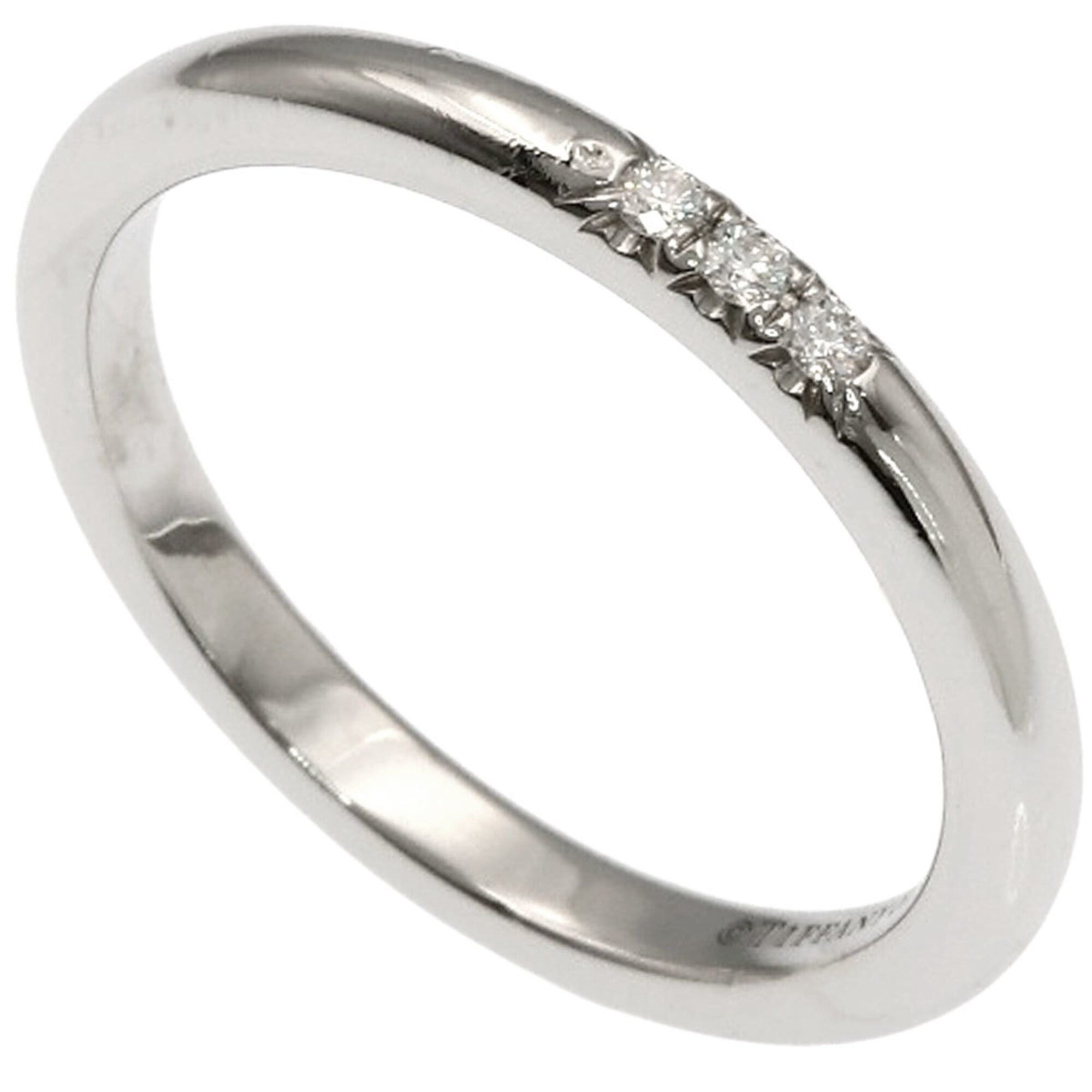 Tiffany & Co. Tiffany & Co. Forever 3-Piece Diamond Ring, Platinum PT950, Women's. Size ONE SIZE - 1 Thumbnail