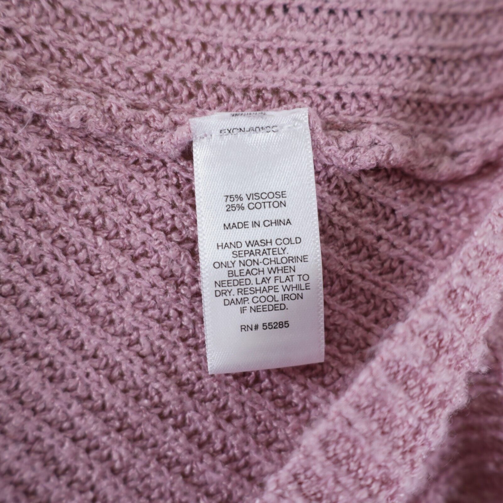 Express Express Purple Knit Small Scoop Neck Back Cut Out Sweater Vi Size S / US 4 / IT 40 - 8 Thumbnail