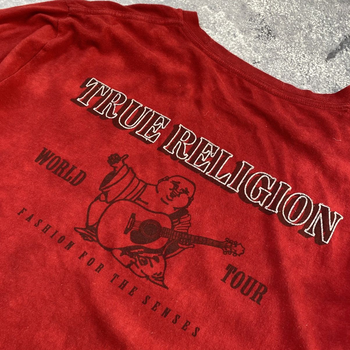 True Religion Men’s True Religion Big logo y2k Japan tee Size US XL / EU 56 / 4 - 3 Thumbnail