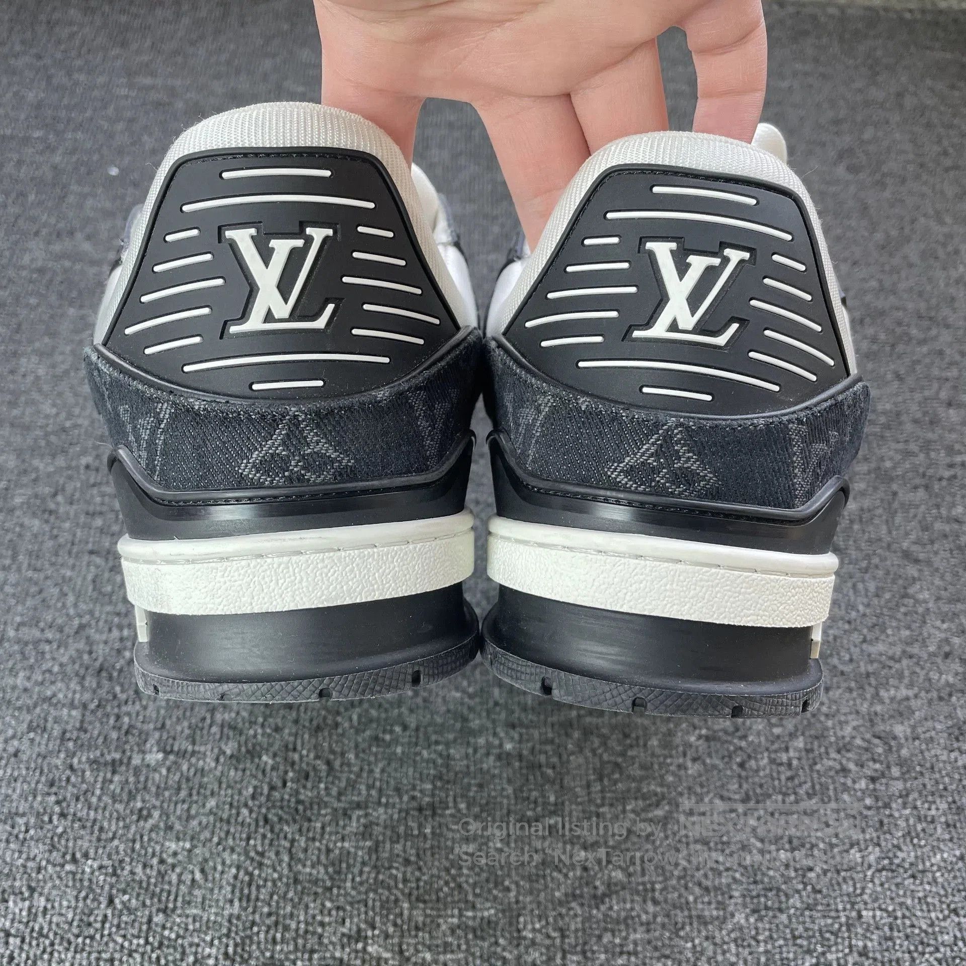 Louis Vuitton Multi Color Low Top Sneakers Size 10. Size US 10 / EU 43 - 4 Thumbnail