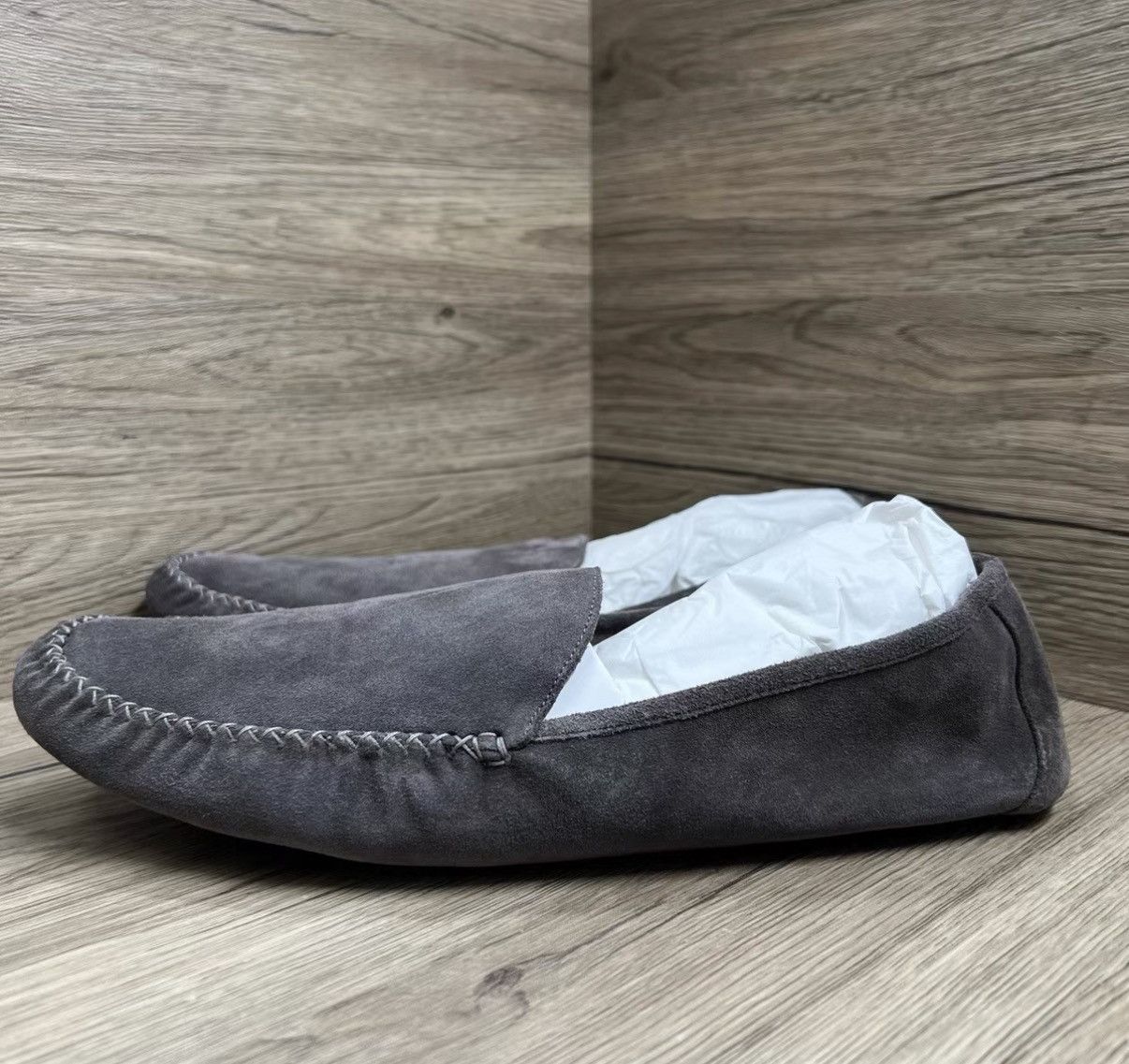 Loro Piana Loro Piana Maurice Grey Indoor Loafers J41 Size US 11 / EU 44 - 1 Thumbnail