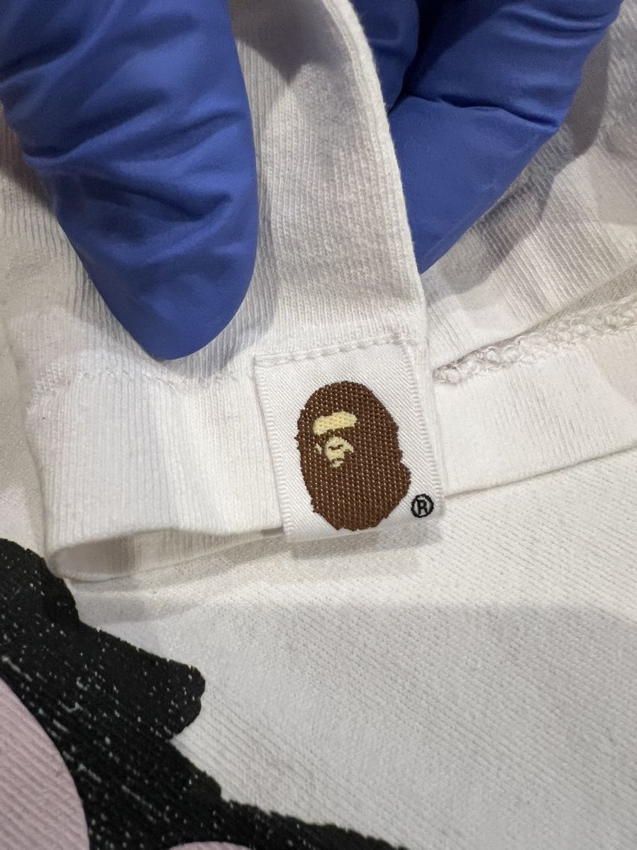 Bape A Bathing Ape x Boruto White Next Generations T-Shirt Size US XL / EU 56 / 4 - 6 Thumbnail