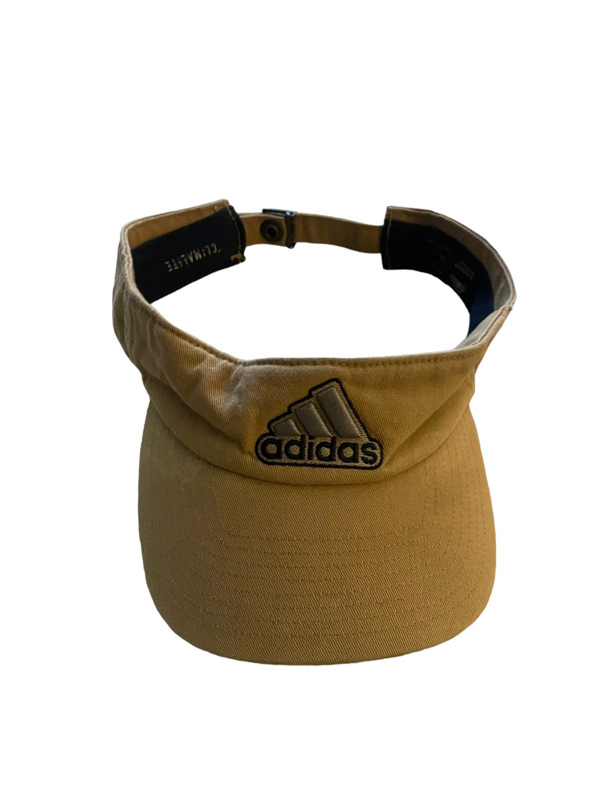 Adidas × Vintage Adidas Climate Adjustable Visor Cap Hat Size ONE SIZE - 1 Thumbnail