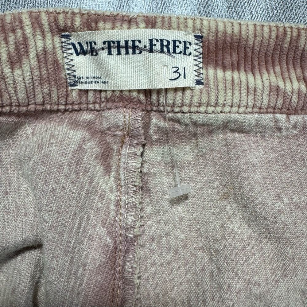 Free People NWT New Free People We The Free Gallivanting Cord Almondine Size 31" - 7 Thumbnail