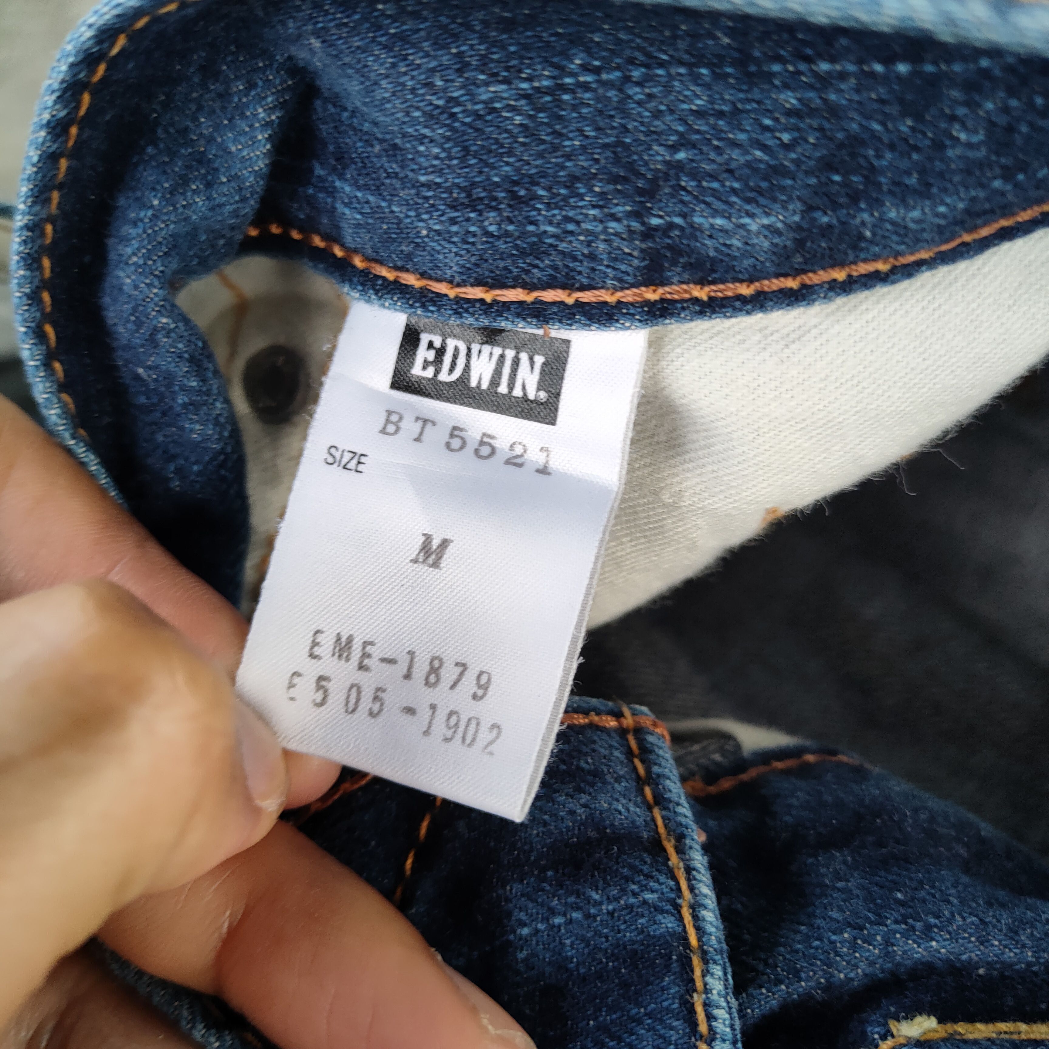 Edwin VINTAGE EDWIN BLUE TRIP FADED JEANS DENIM PANTS Size US 32 / EU 48 - 12 Thumbnail