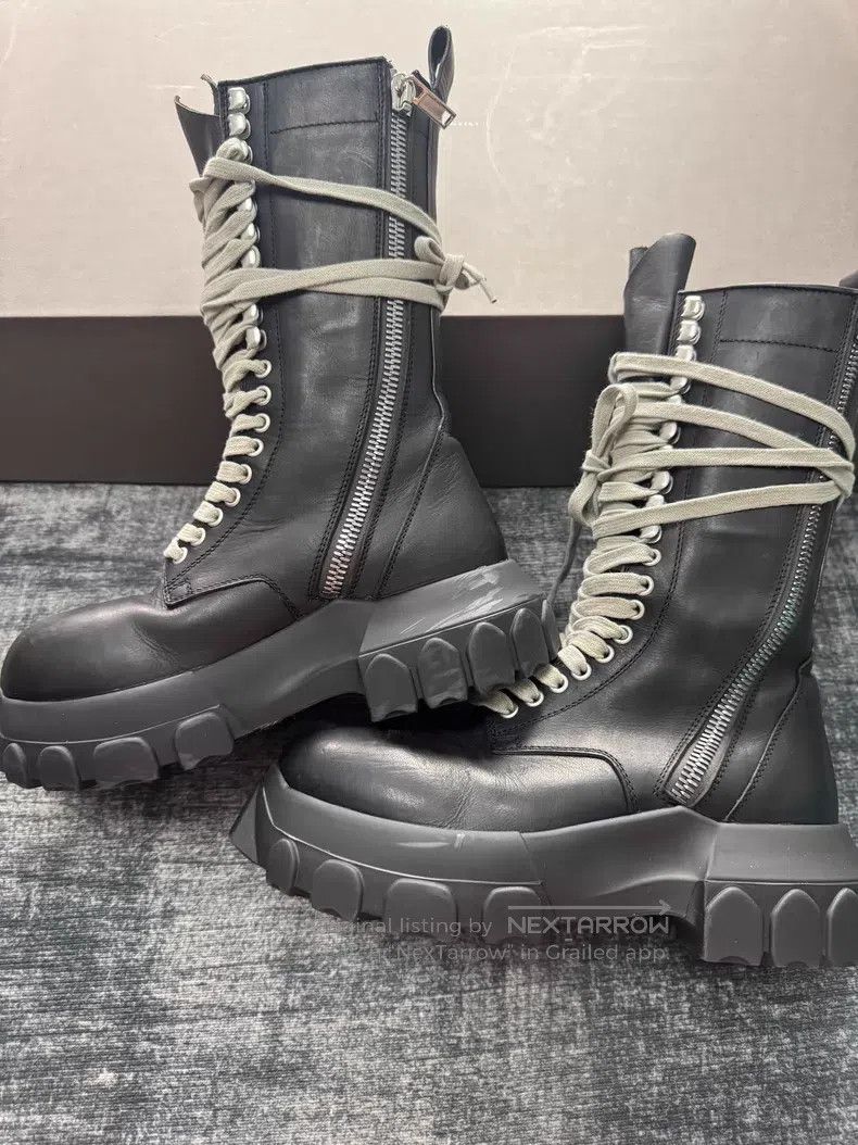 Rick Owens Rick Owens Octopus Strap Military Boots Size US 6.5 / IT 36.5 - 4 Thumbnail