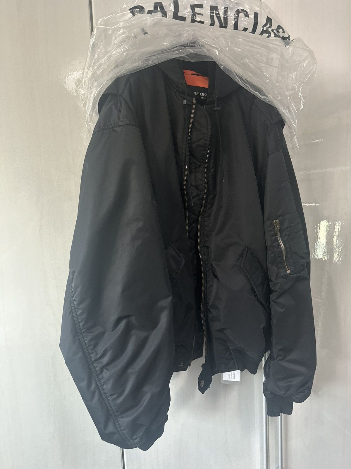 Balenciaga Balenciaga 3B bomber / black / 1 size Size US XL / EU 56 / 4 - 1 Thumbnail