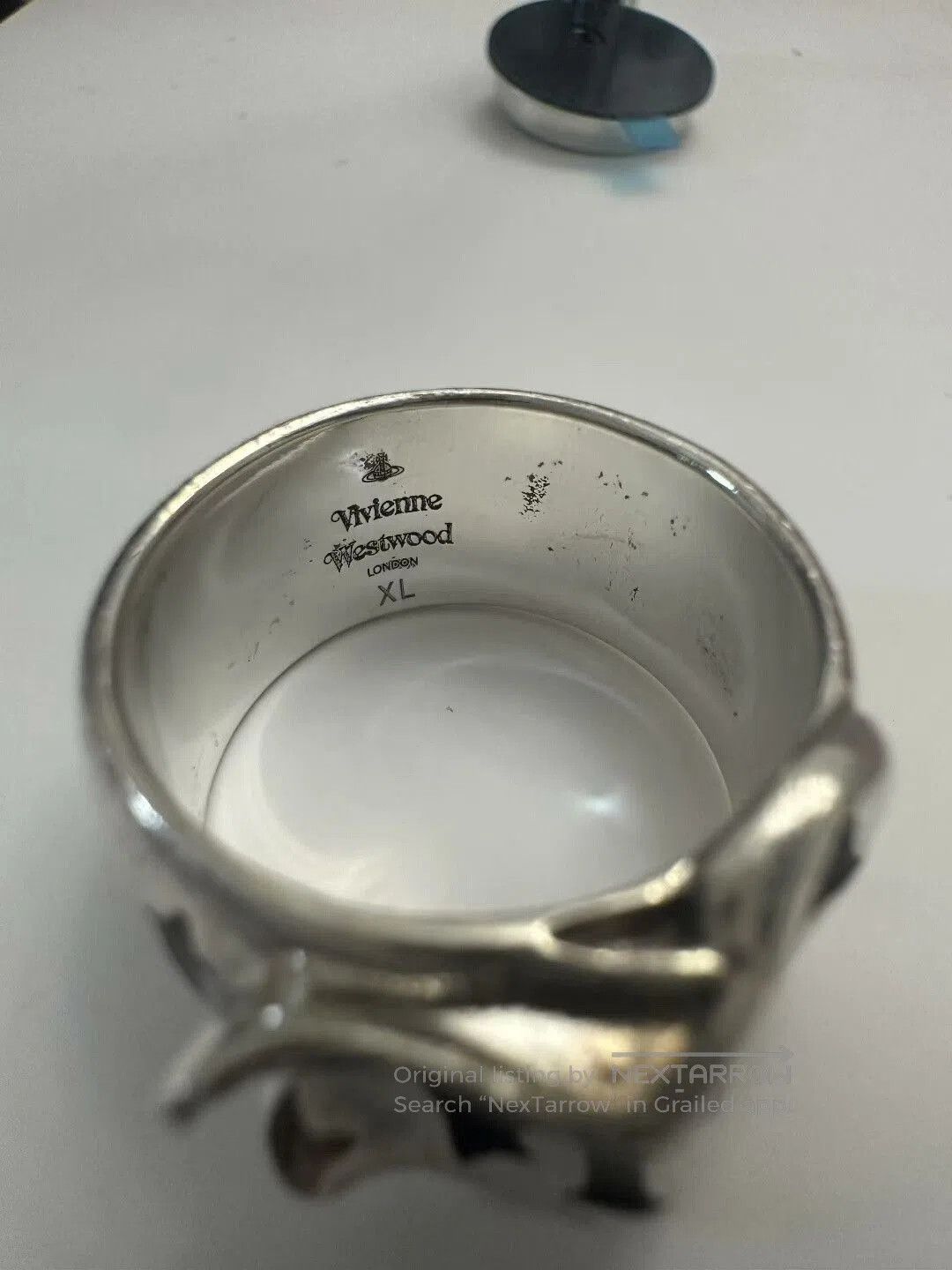 Vivienne Westwood vivienne westwood saturn ring in silver. Size ONE SIZE - 2 Thumbnail
