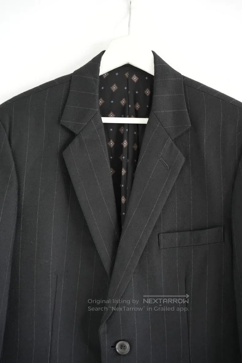 Yohji Yamamoto size 2 12aw Diamond Full Print Lined blazer