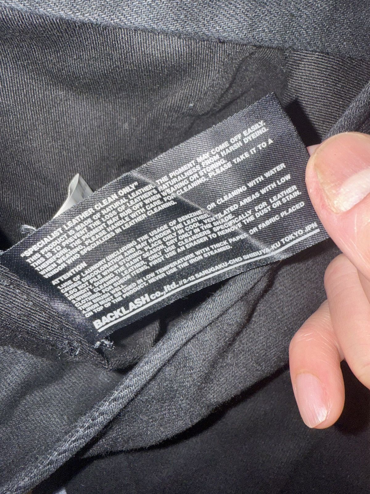 Incarnation × Isamu Katayama Backlash Incarnation x Backlash Denim Drop Crotch Pants Size US 30 / EU 46 - 6 Thumbnail