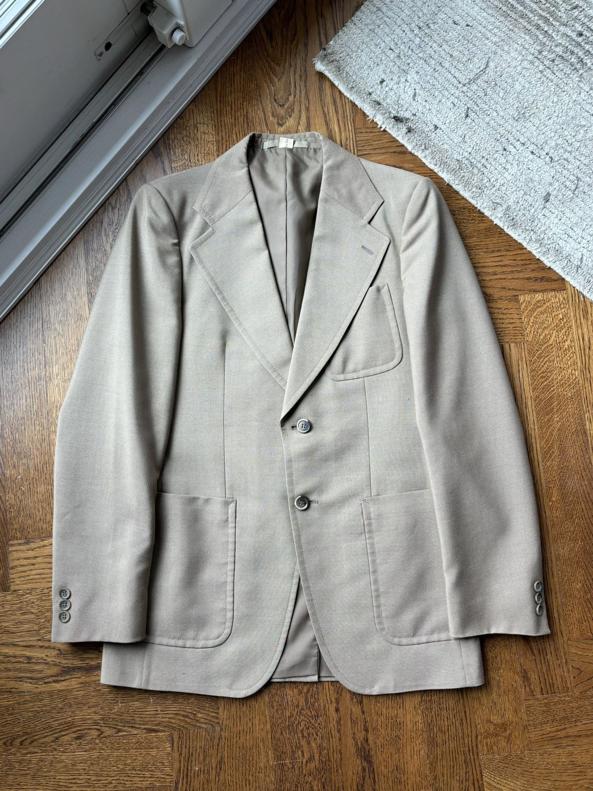 Le Chateau × Vintage 60s Two Piece Suit Vintage Le Chateau Trevira Mohair France Size 36R - 6 Thumbnail