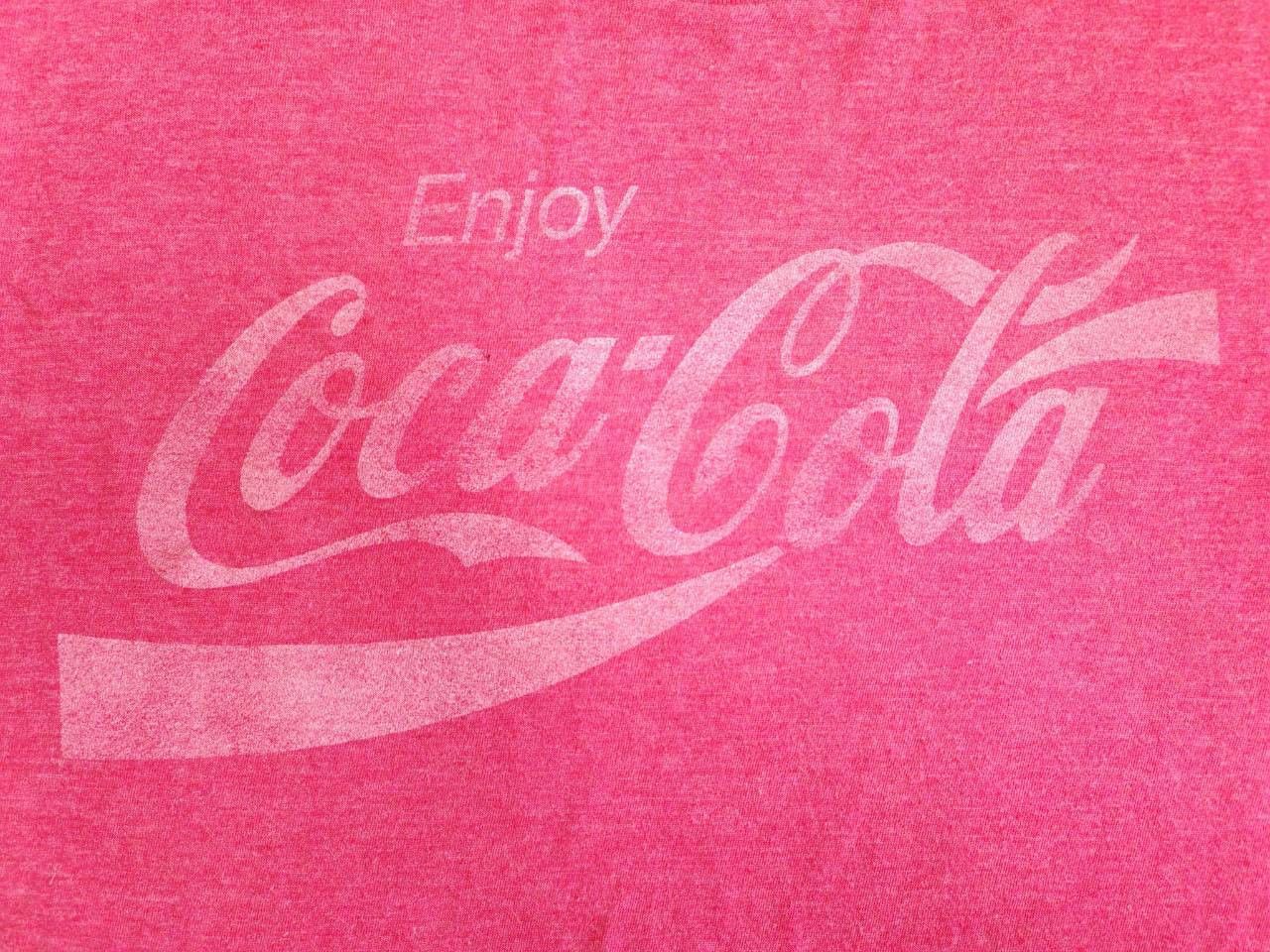 Coca Cola coca cola store logo 00's vintage t shirt small 18.5/26 5050 Size US S / EU 44-46 / 1 - 2 Thumbnail