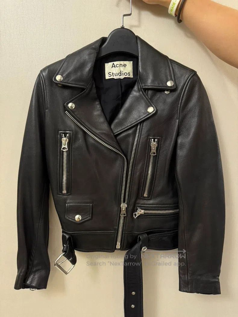 Acne Studios Acne Studios Mock Leather Jacket Size 4XL / US 24-26 - 4 Thumbnail