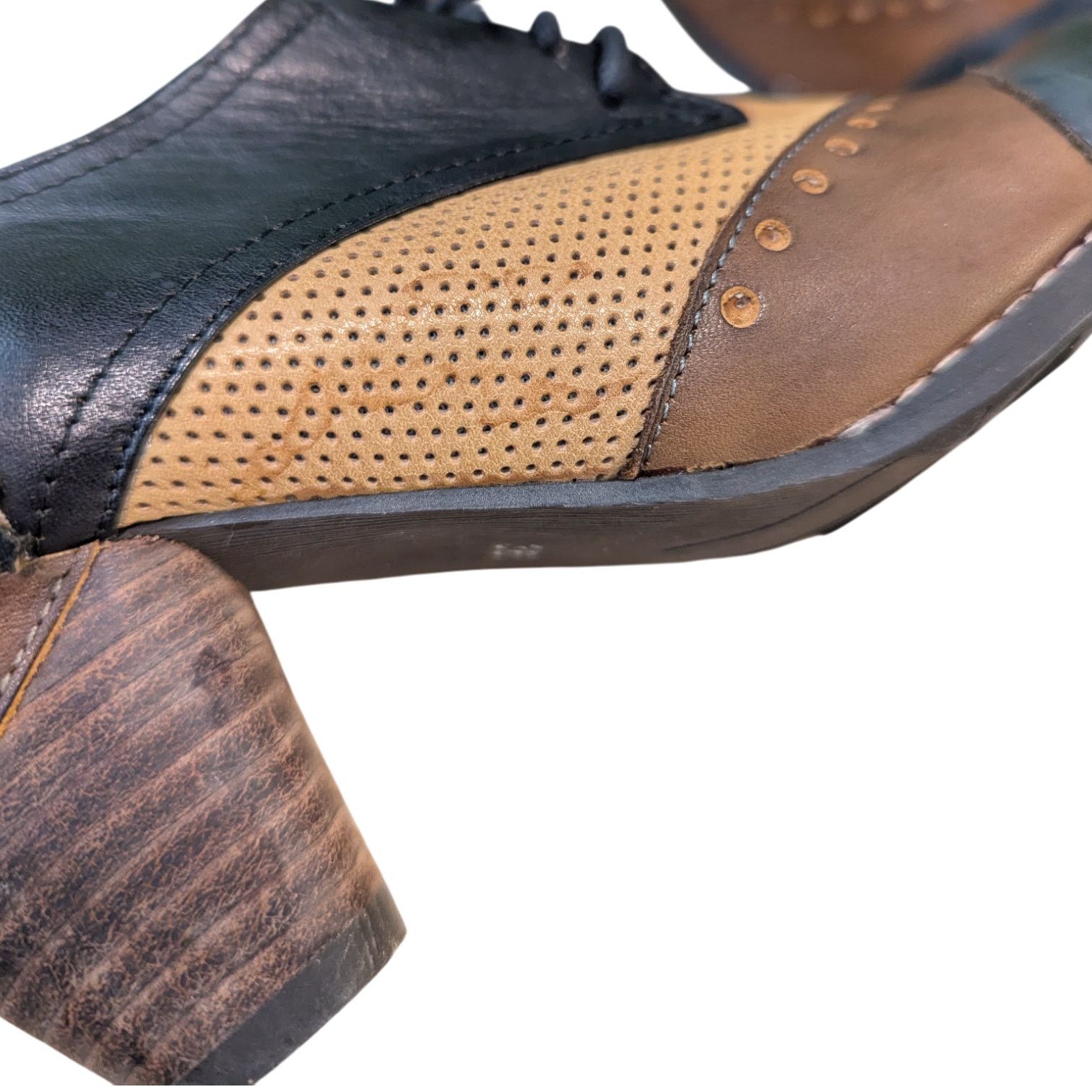 Other Spring Step L'Artist Bardot Leather Oxford Derby Size 36 Size US 5.5 / IT 35.5 - 8 Thumbnail