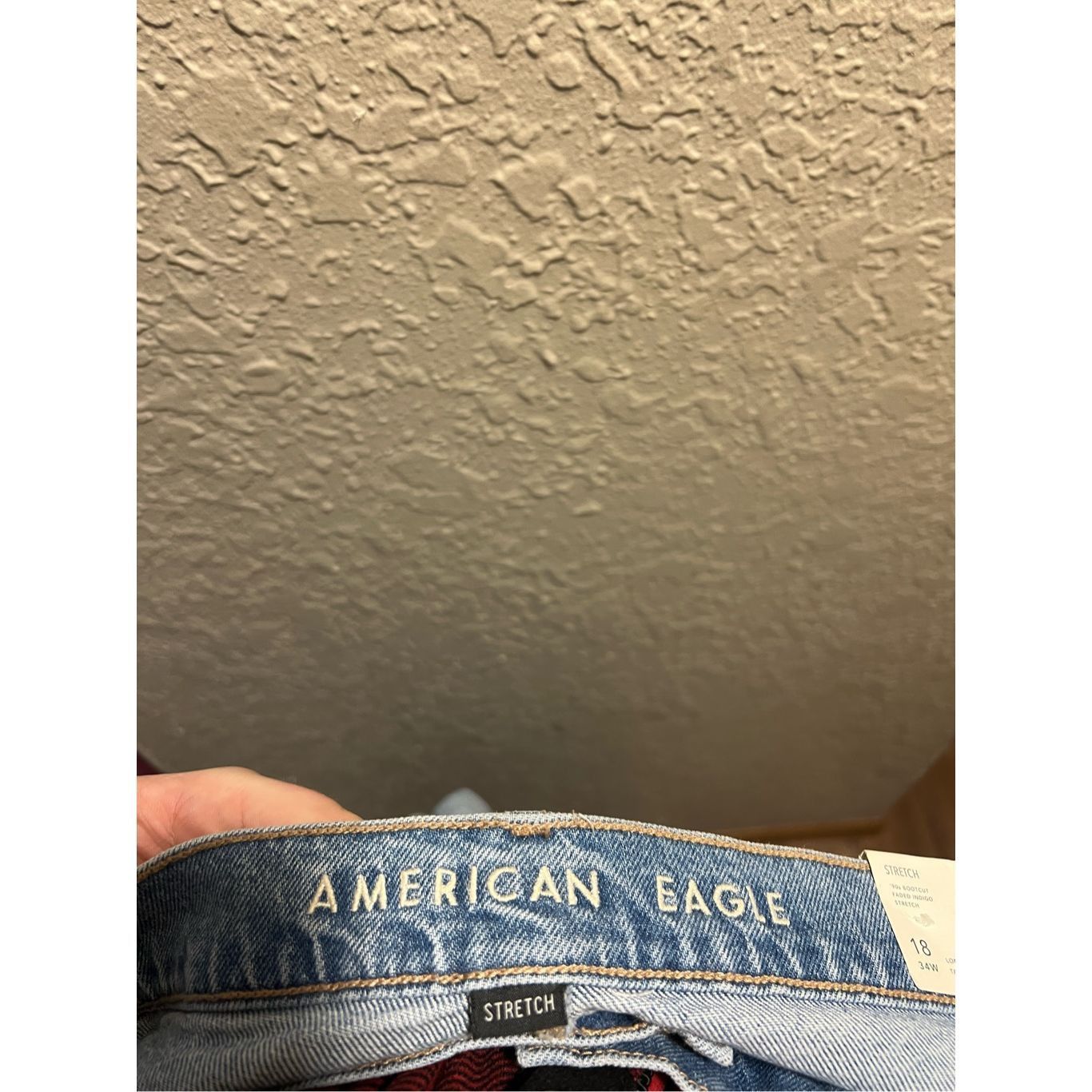 American Eagle Outfitters American Eagle 90’s Bootcut Stretch Jeans Woman’s Size 18 Lo Size 40" / US 18 - 10 Thumbnail