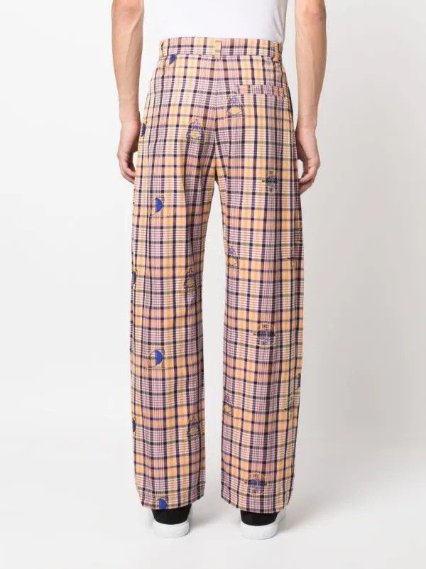Henrik Vibskov !DS! AW22 Henrik Vibskov Orion Space Checks Casual Pants Size US 32 / EU 48 - 6 Thumbnail