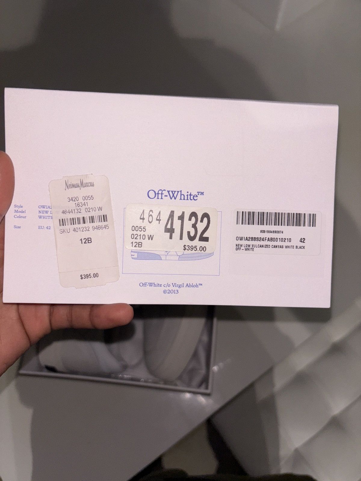 Off-White Off white canvas Size US 9 / EU 42 - 4 Thumbnail