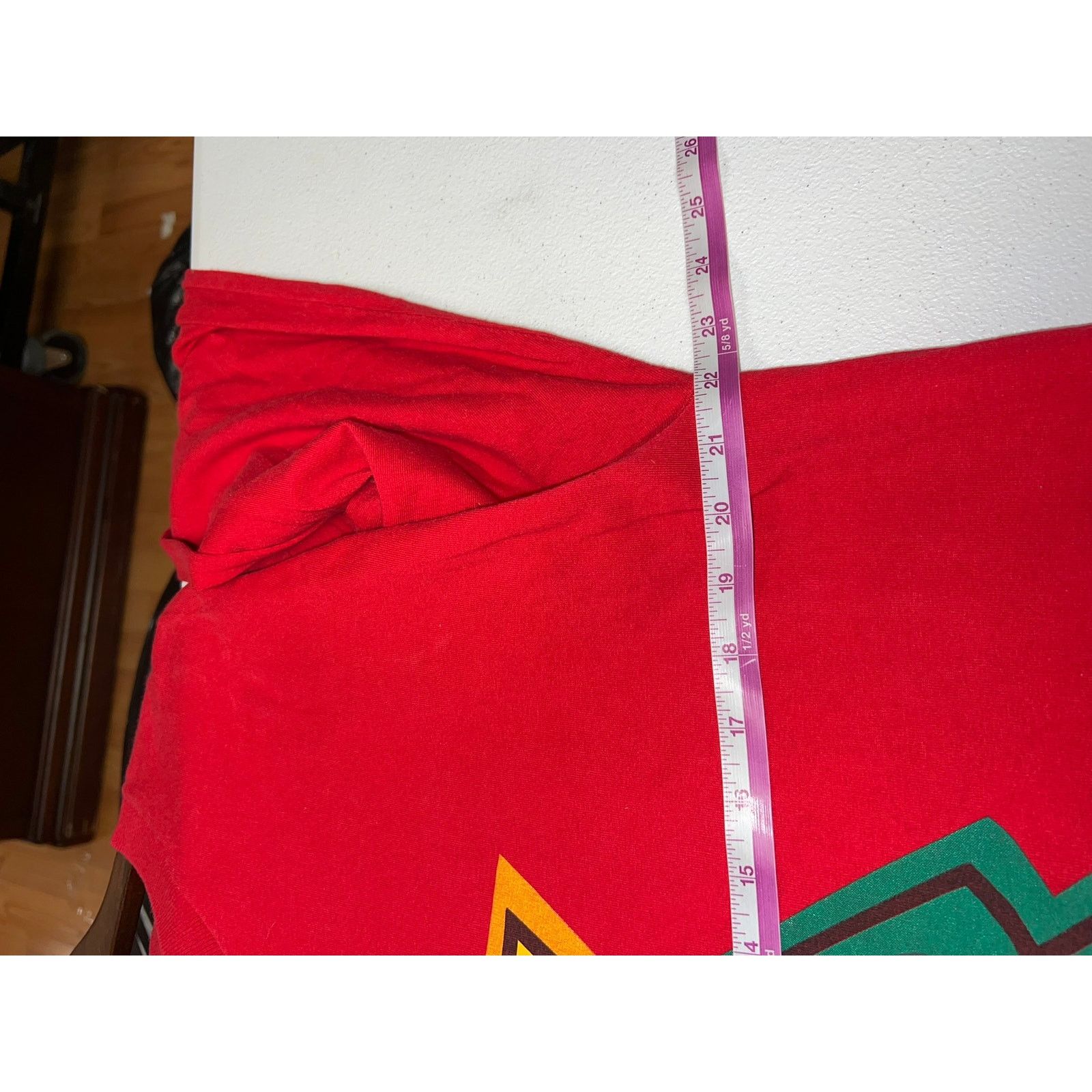 Vintage 1996 Vintage Christmas Tree Star Family Red Shirt 90s VTG XL Size US XL / EU 56 / 4 - 10 Thumbnail