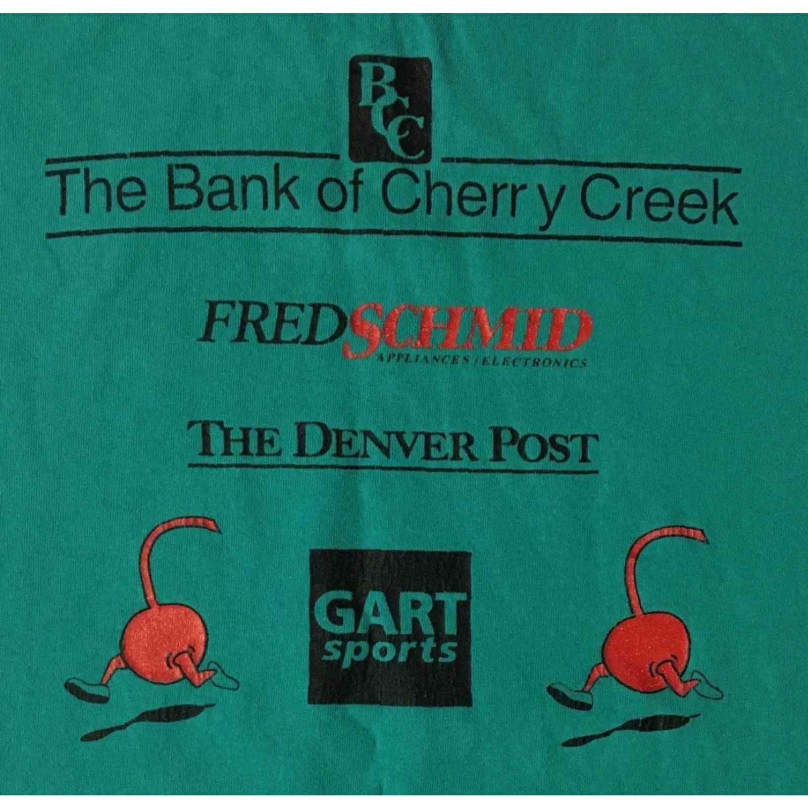 Vintage VINTAGE 90s Cherry Creek Sneak Faded Marathon Shirt M Green T-Shirt Men Long Sleeve Size M Size US M / EU 48-50 / 2 - 4 Thumbnail