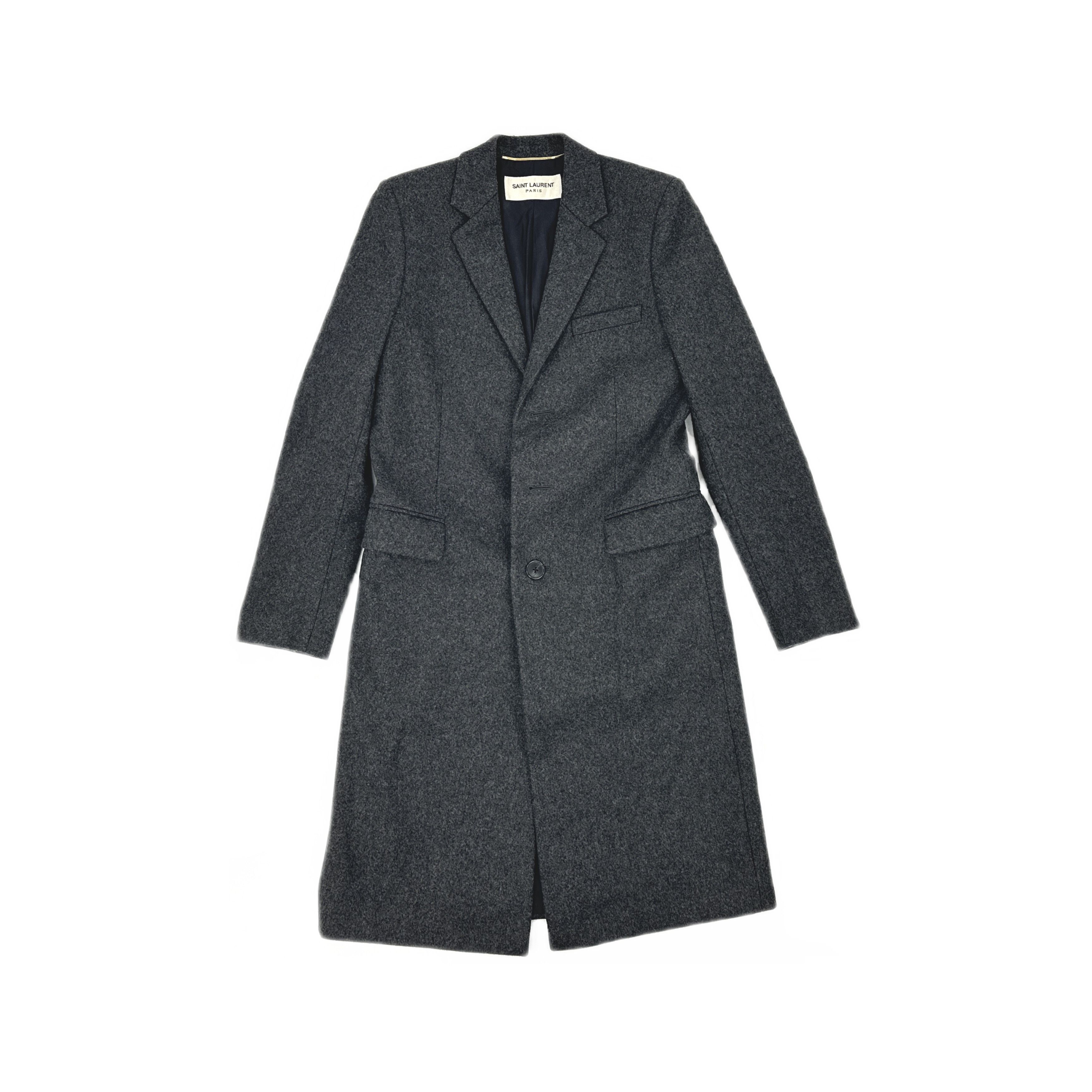 Saint Laurent Paris Saint Laurent Wool Coat Size 36 Size XS / US 0-2 / IT 36-38 - 1 Thumbnail