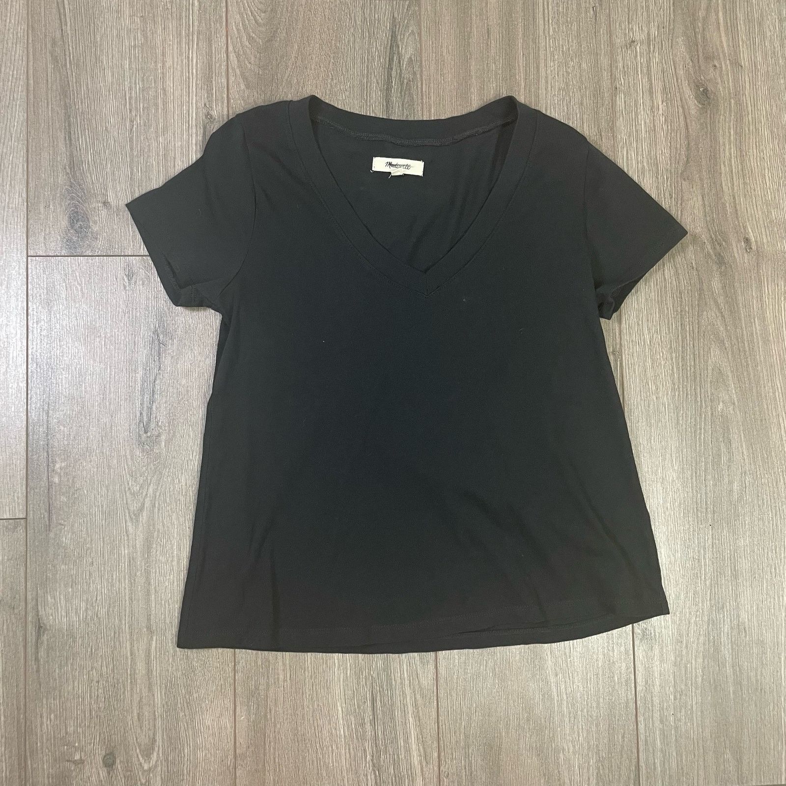 Madewell Madewell Softfade Cotton V Neck Tee Shirt US Women's XXS Size XXS / US 00 / IT 34 - 1 Thumbnail