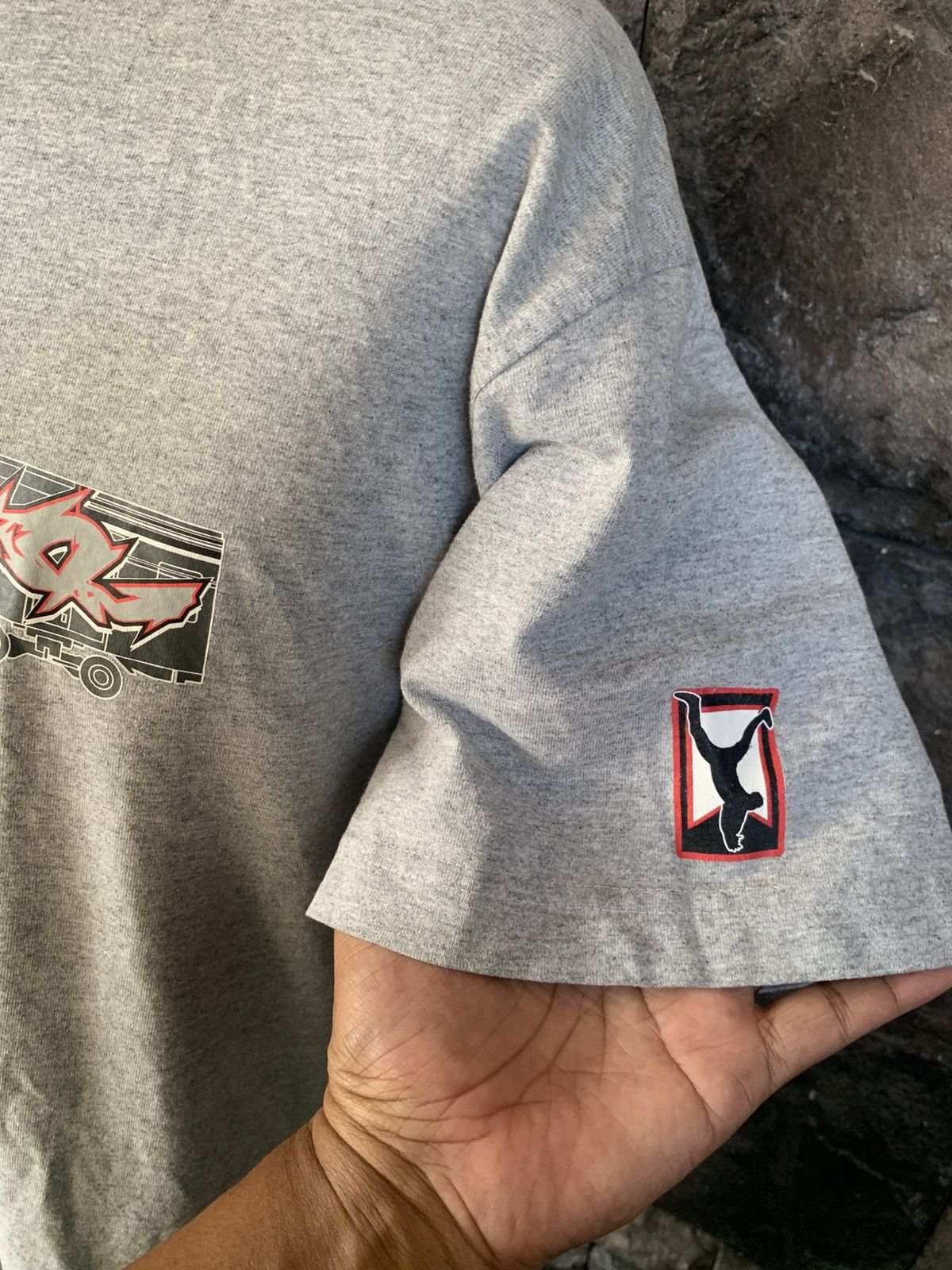 Vintage Vintage Top Nation Japanese Brand Modern Streetwear T shirt Size US L / EU 52-54 / 3 - 3 Thumbnail