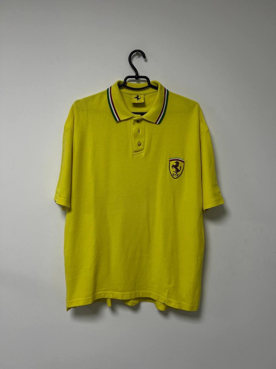 Ferrari Vintage 1996 Ferrari Formula 1 Polo F1 Schumacher 90s sz L Size US L / EU 52-54 / 3 - 1 Thumbnail