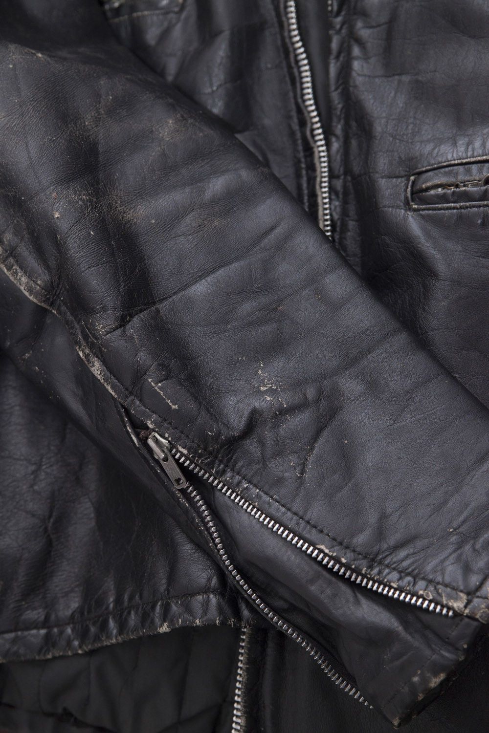 Vintage 1970's single rider leather jacket Size US L / EU 52-54 / 3 - 8 Thumbnail
