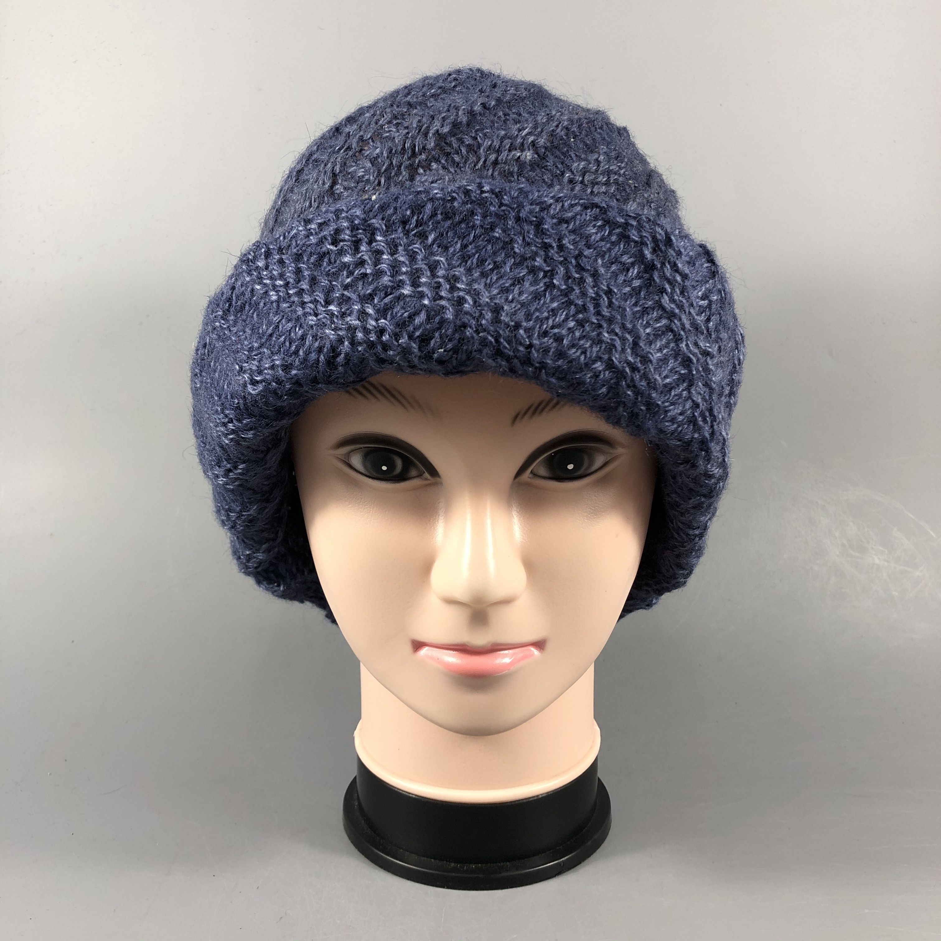 Japanese Brand Japanese Brand Crochet Knit Beanie Snow Cap Hat Size ONE SIZE - 1 Thumbnail