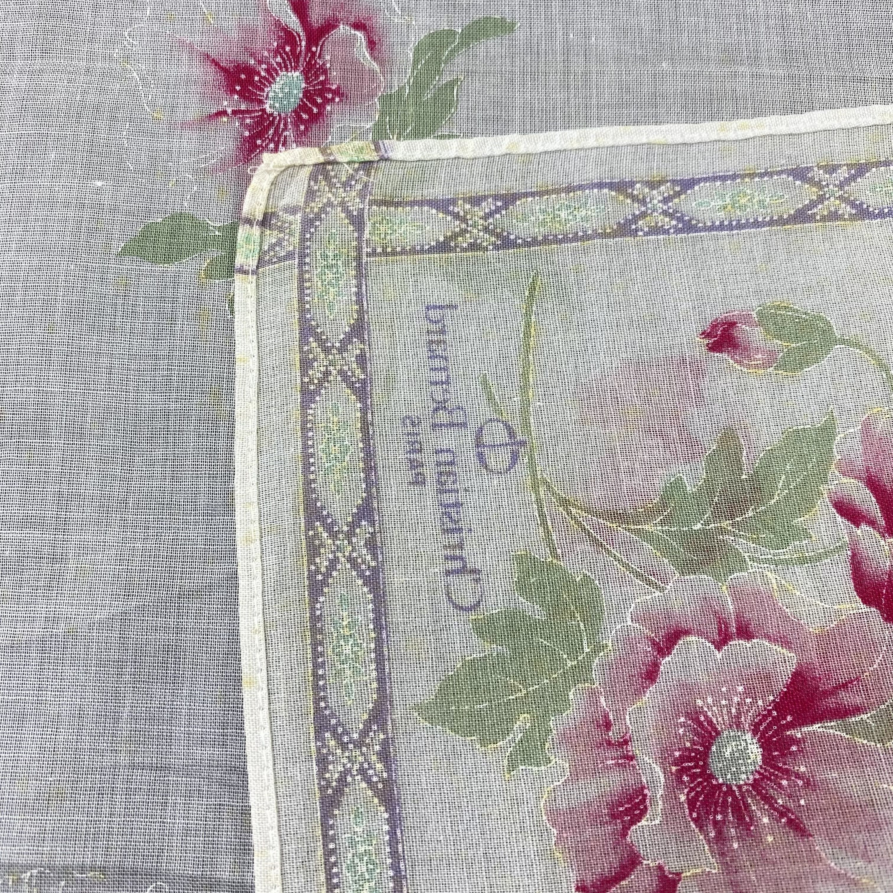 Vintage Christian Bernard Handkerchief / Bandana / Neckerchief-B1329 Size ONE SIZE - 7 Thumbnail