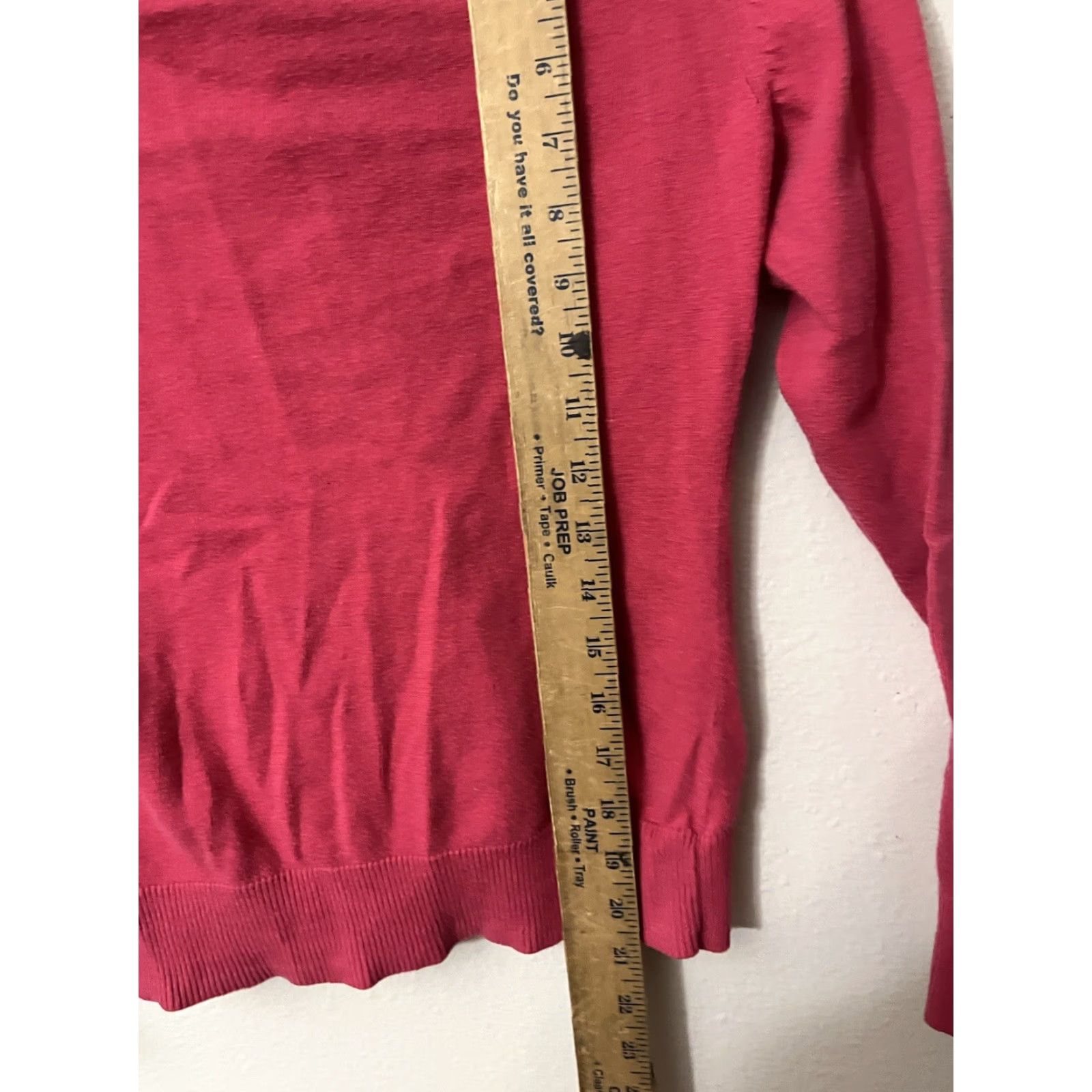 Gap GAP Women's Cardigan Sweater XS Lightweight Button Down Long Sleeve Teal Pink Size XS / US 0-2 / IT 36-38 - 4 Thumbnail
