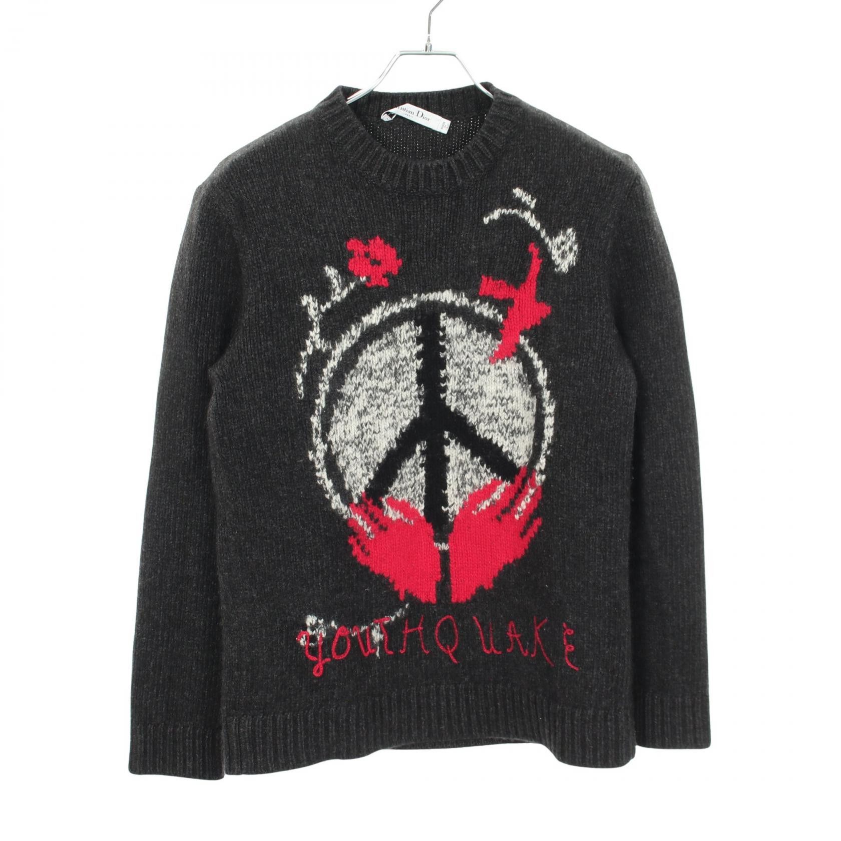 Dior Dior Christian Dior Youthquake Cashmere Top Textile Tops 854S47AM024 DUTY FREE for USA Size ONE SIZE - 1 Thumbnail