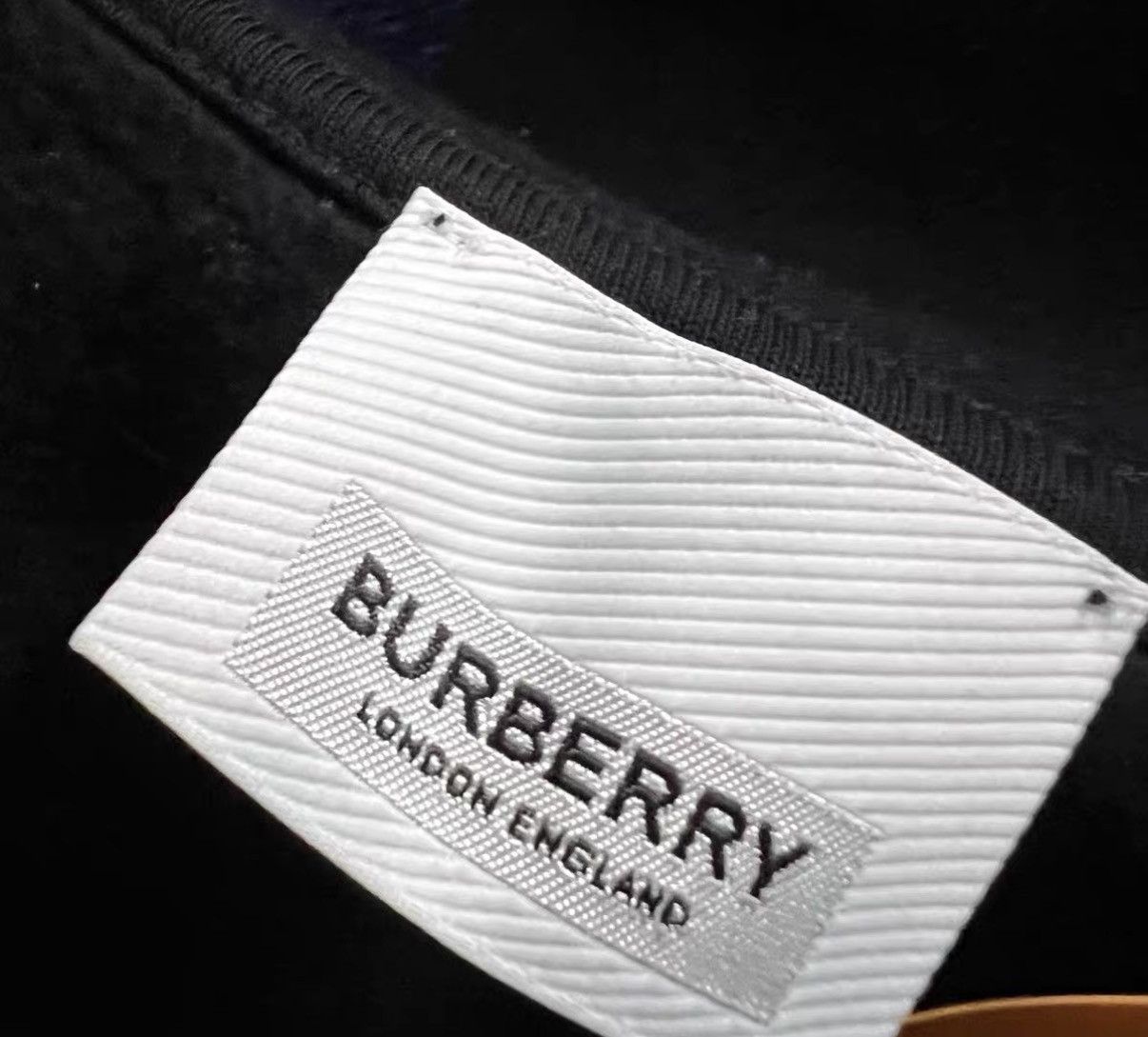 Burberry Burberry Black Leather-panel Logo Check Hoodie J41 Size US M / EU 48-50 / 2 - 3 Thumbnail