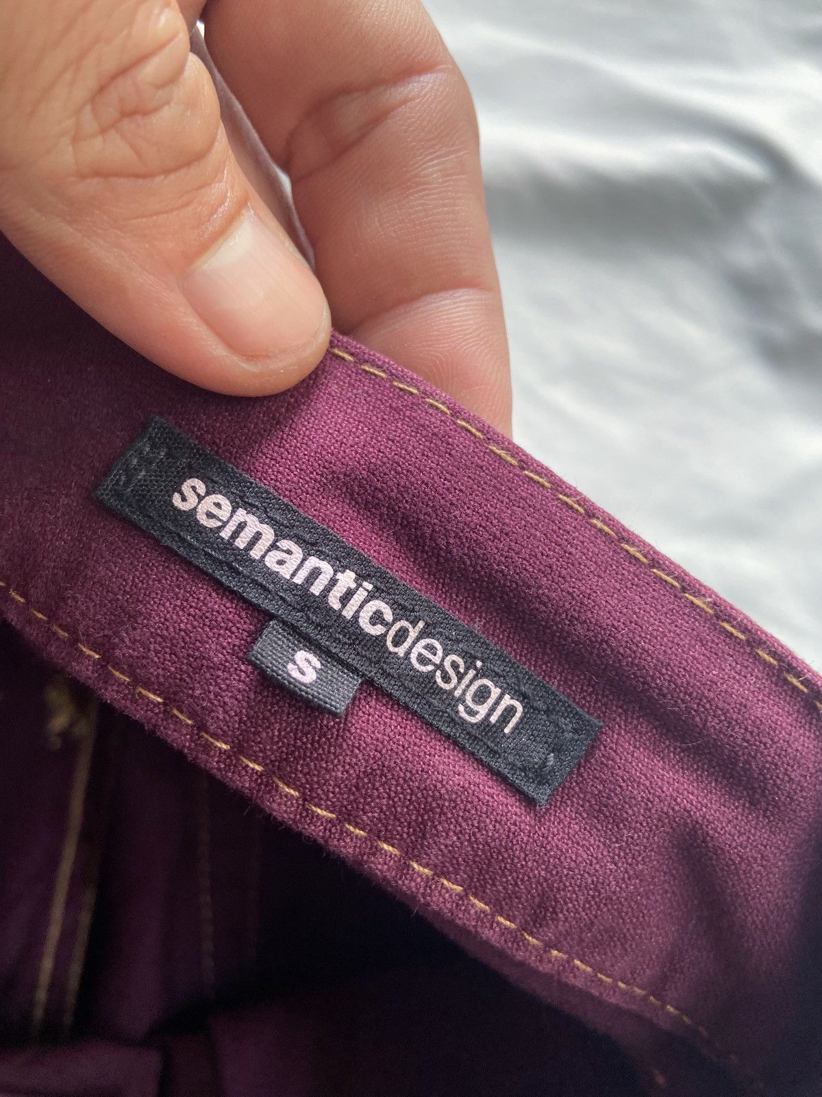 semanticdesign SEMANTICDESIGN ARCHIVE CHINO PANTS Size US 30 / EU 46 - 11 Thumbnail