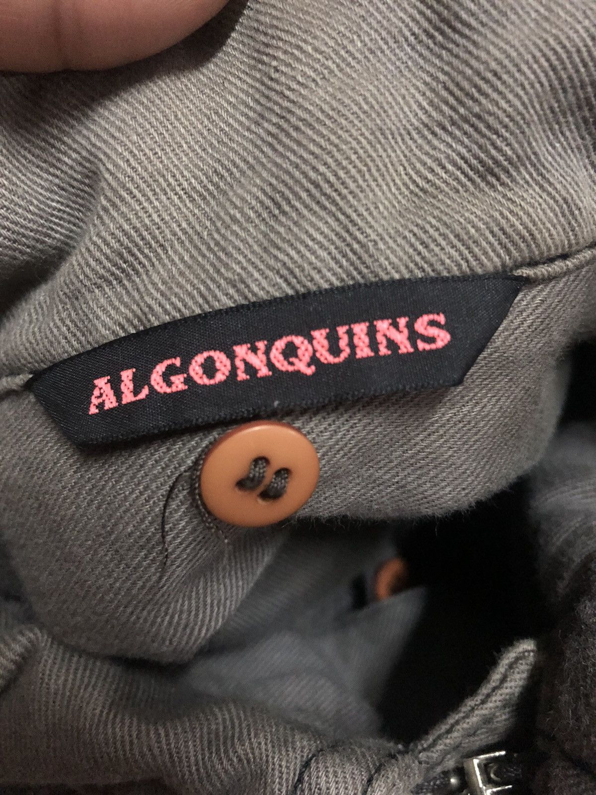 If Six Was Nine × Japanese Brand × Le Grande Bleu (L.G.B.) Algoquin Distressed Spike Punk Rockabilly Jacket Size US S / EU 44-46 / 1 - 3 Thumbnail