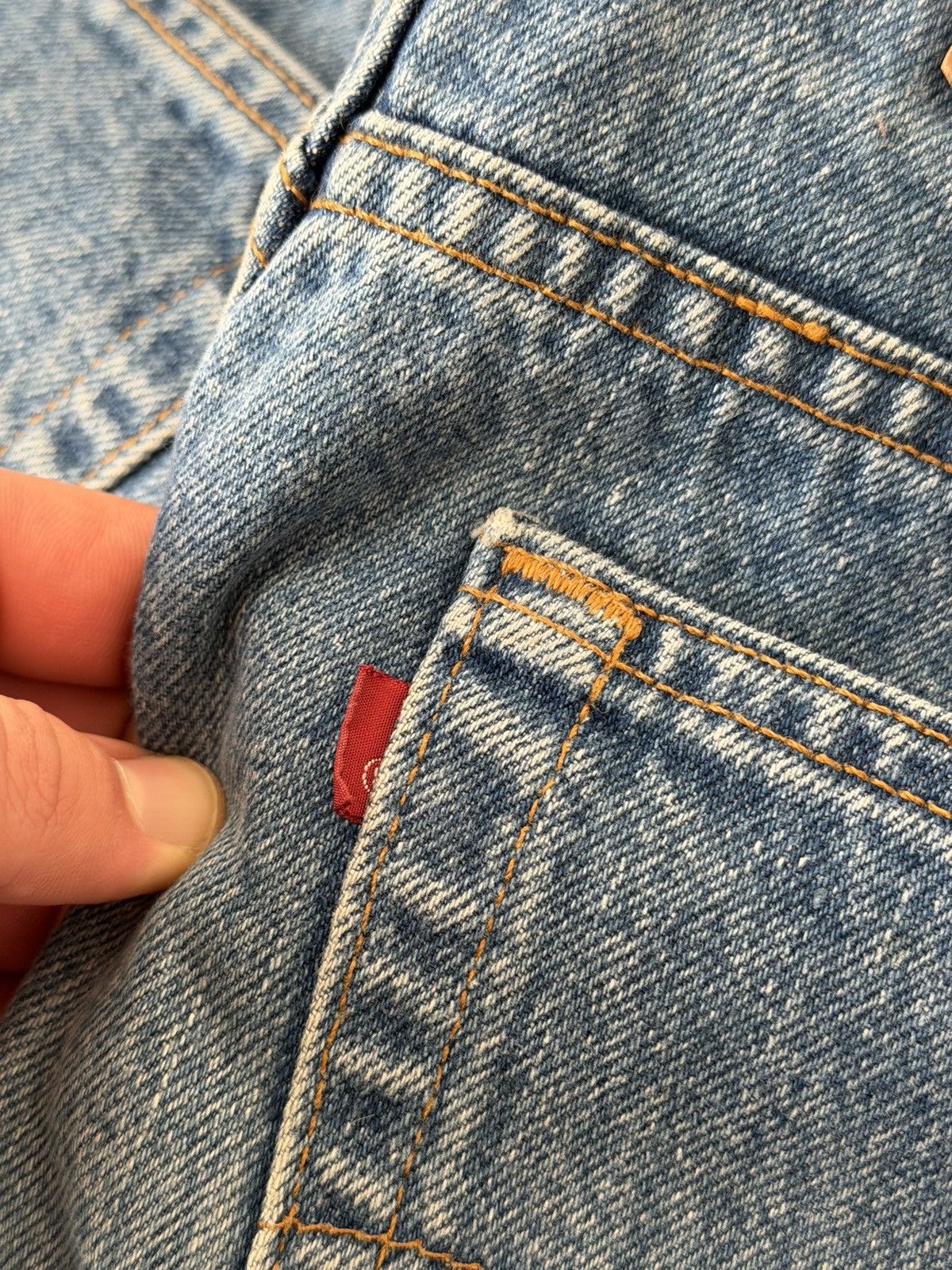 Levi's ‼️Vintage Levi’s Grey 565 Red Tab Denim Made in USA🇺🇸Jeans‼️ Size US 32 / EU 48 - 22 Thumbnail