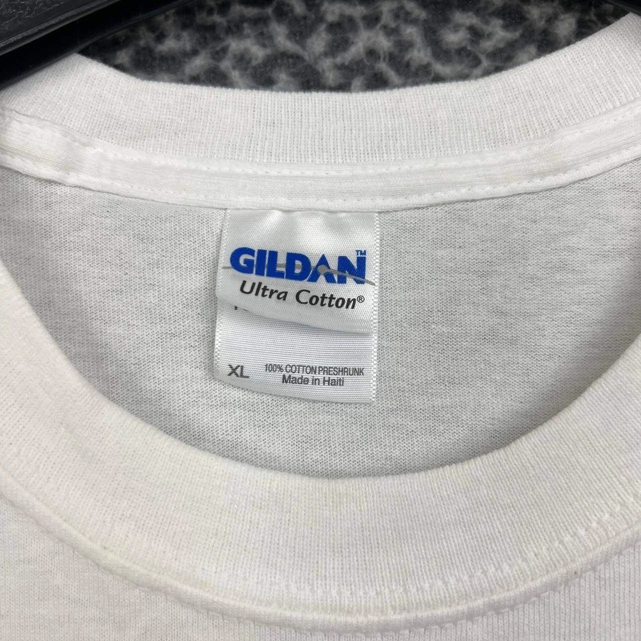 Gildan Vintage Experience Jimi Hendrix Shirt Men XL White Gildan Size US XL / EU 56 / 4 - 9 Thumbnail