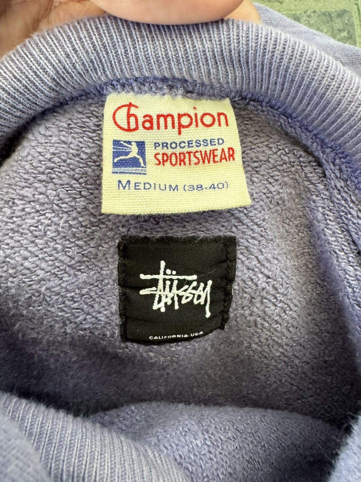 Stussy VINTAGE STUSSY X CHAMPION MY POSSE’S ON LA BREA HOODIE Size US M / EU 48-50 / 2 - 6 Thumbnail