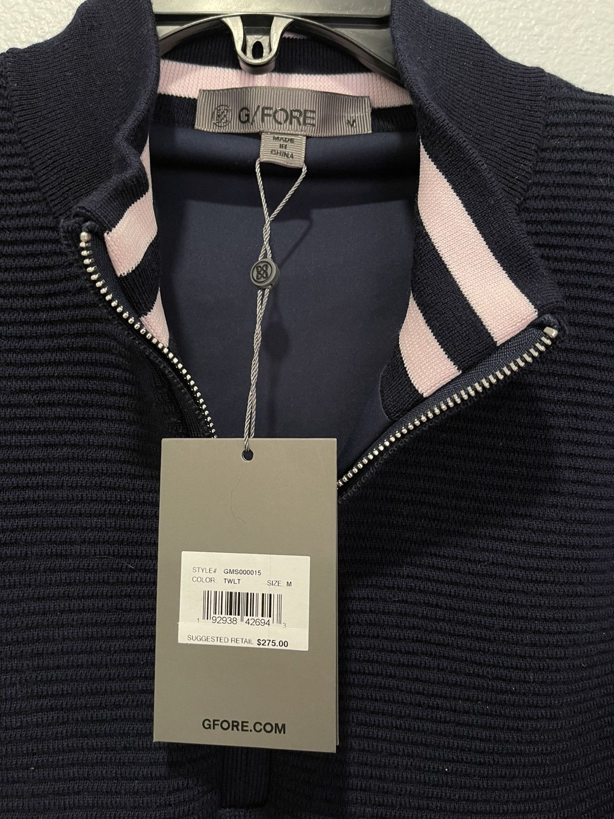 G/FORE G/FORE Wind Breaker Merino Wool 1/4 Zip Pullover NWT medium Size US M / EU 48-50 / 2 - 3 Thumbnail