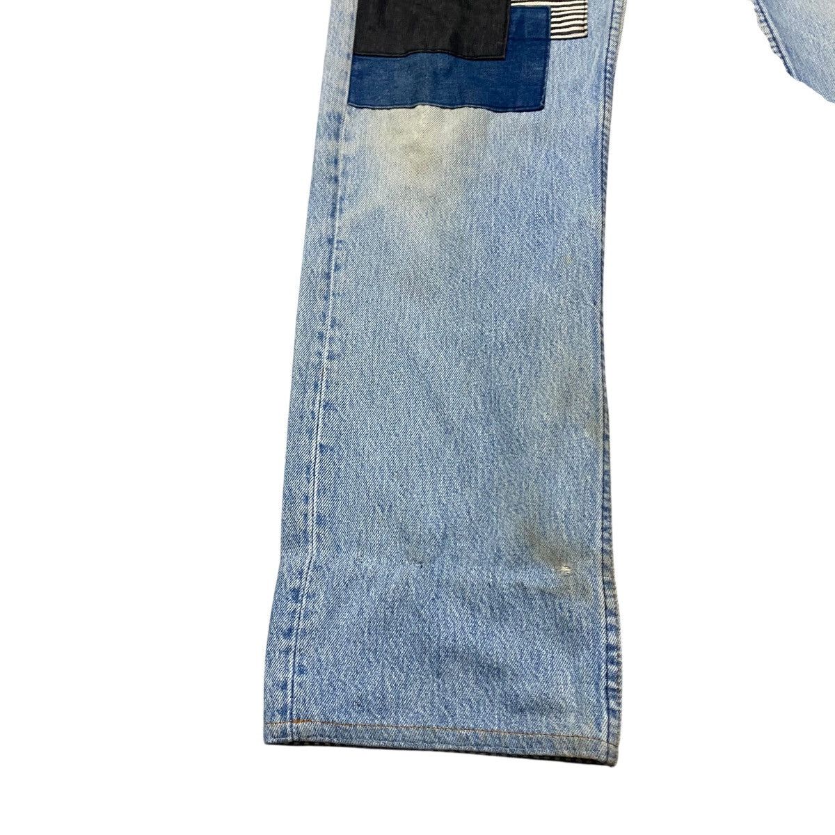 Beams Japan × Levi's Rebuid By Kalimera Levis 501 Patchwork Distressed Jeans Size US 32 / EU 48 - 9 Thumbnail