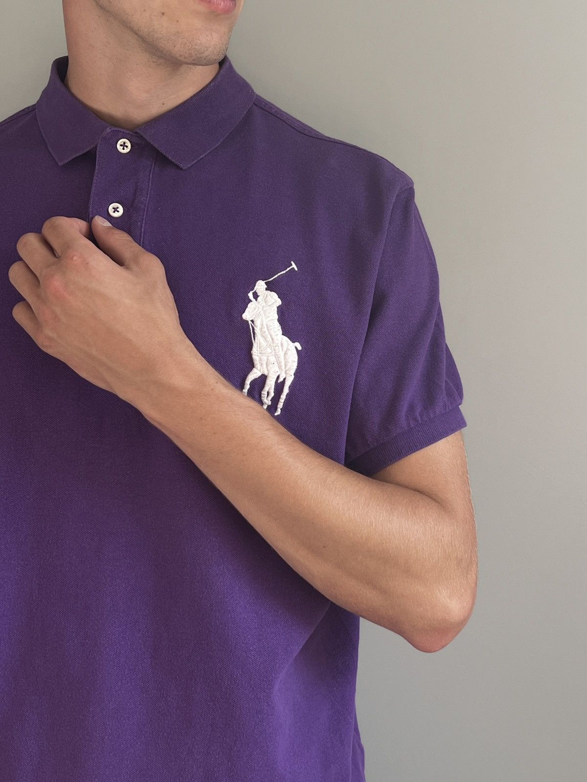 Vintage Vintage Polo Ralph Lauren Wimbledon T-shirt Size US XL / EU 56 / 4 - 6 Thumbnail