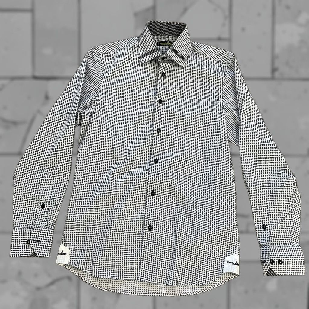 Vintage Lemon Banana Button-down Long Sleeve Dress Shirt Mens Size S Yellow Size 36R - 1 Thumbnail
