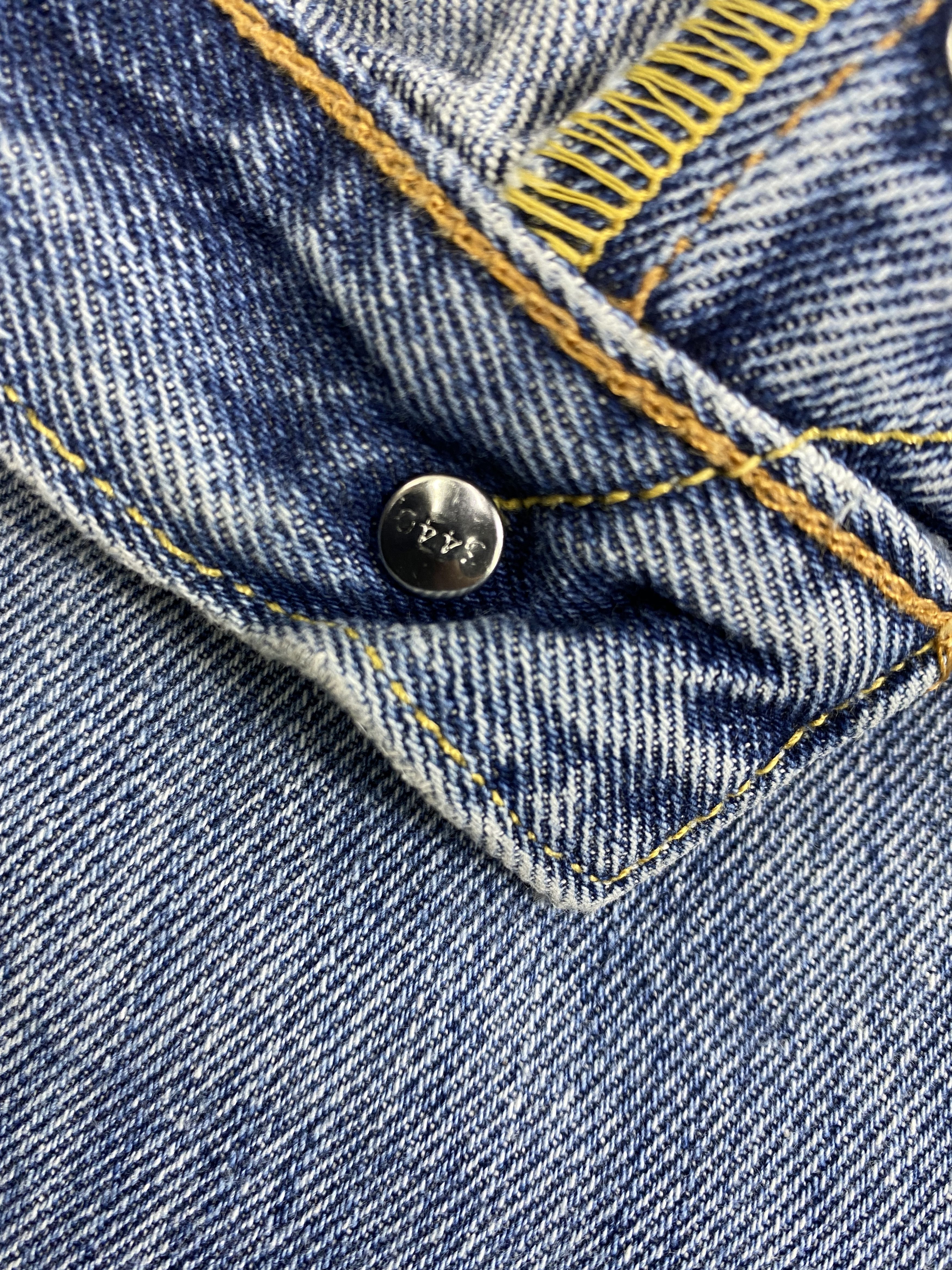 Levi's Dirty Used Blue Vintage Levi's 501 35x30.5 Denim -JN2389 Size US 35 - 7 Thumbnail