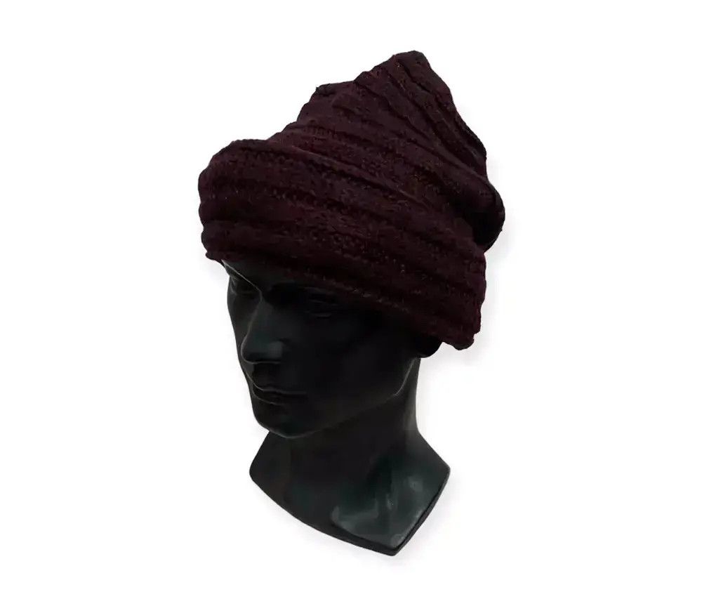 Vintage Japanese Brand Turban Style Beanie Hat Size ONE SIZE - 1 Thumbnail