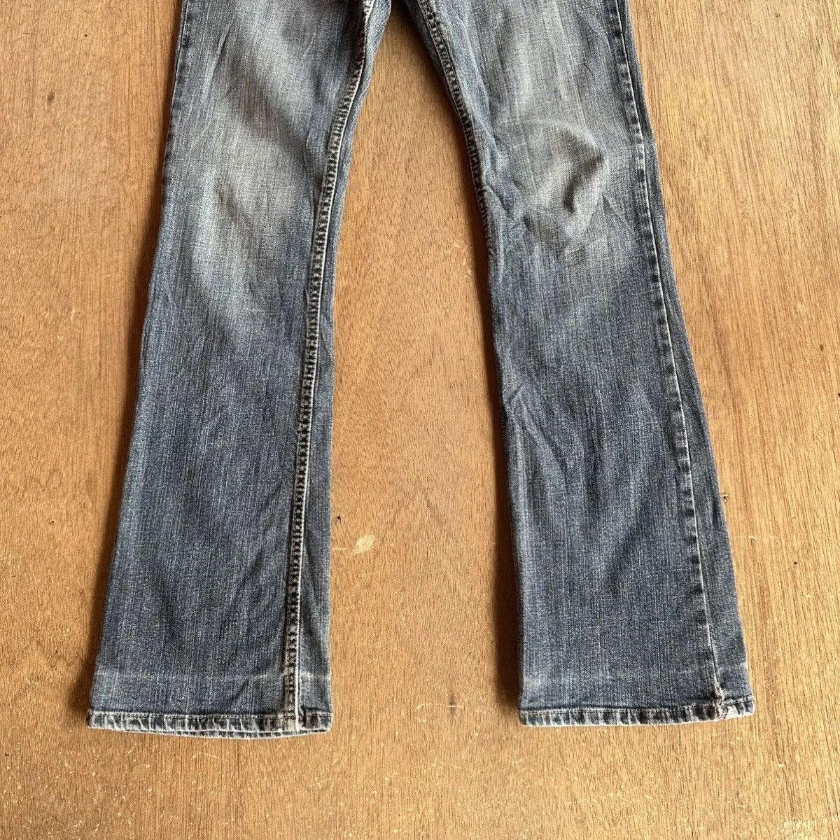 Japanese Brand FLARE/BOOTCUT🔥VINTAGE ORIRIN JEANS LOW RISE DENIM PANTS Size 28" / US 6 / IT 42 - 5 Thumbnail