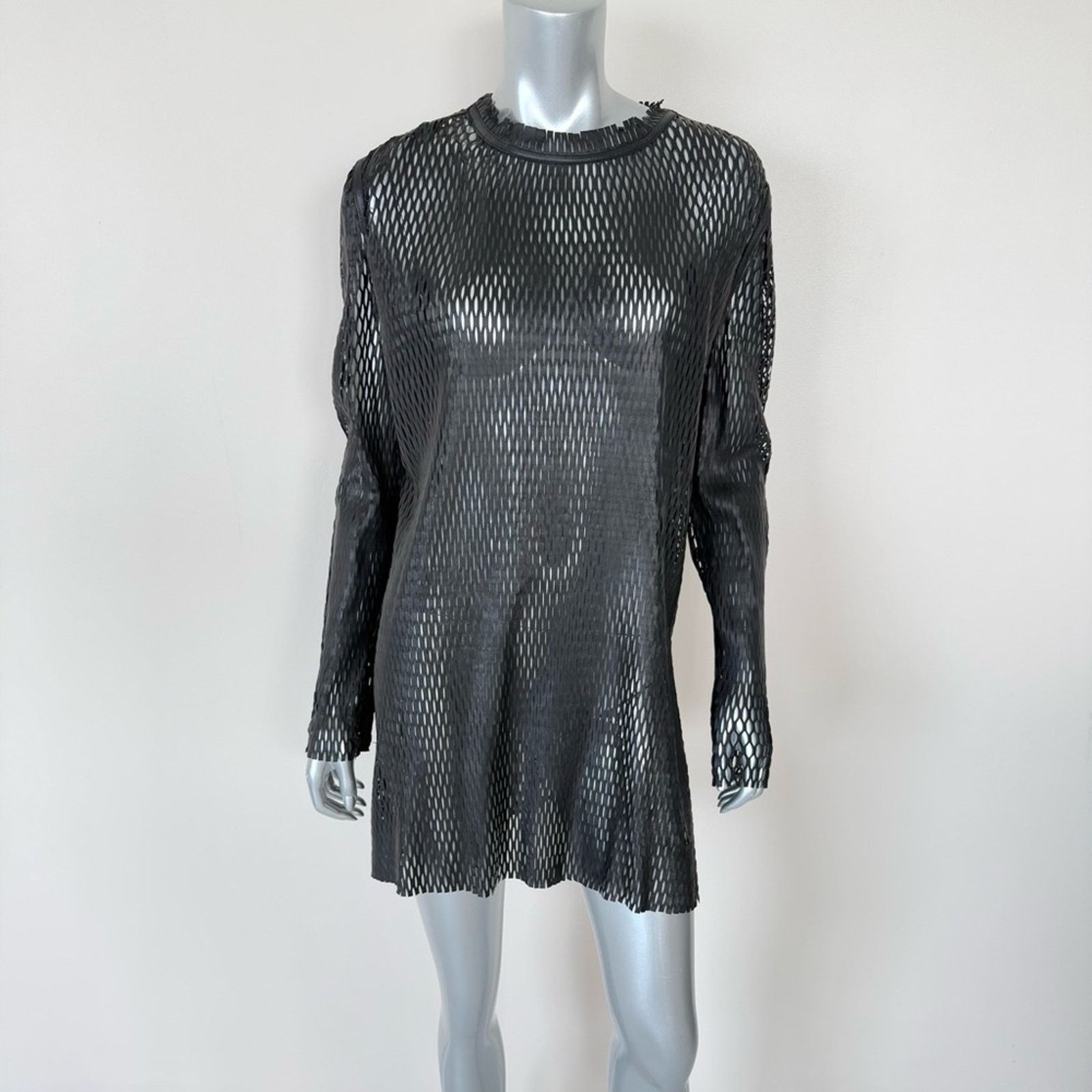 Roberto Cavalli NWT!!! Roberto Cavalli women leather dress size 48IT 1650$!! Size XL / US 12-14 / IT 48-50 - 1 Thumbnail