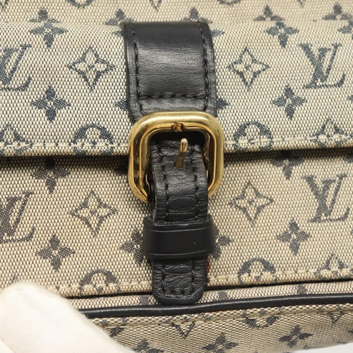 Louis Vuitton LOUIS VUITTON Monogram Mini Juliet MM Shoulder Bag Blue Size ONE SIZE - 10 Thumbnail