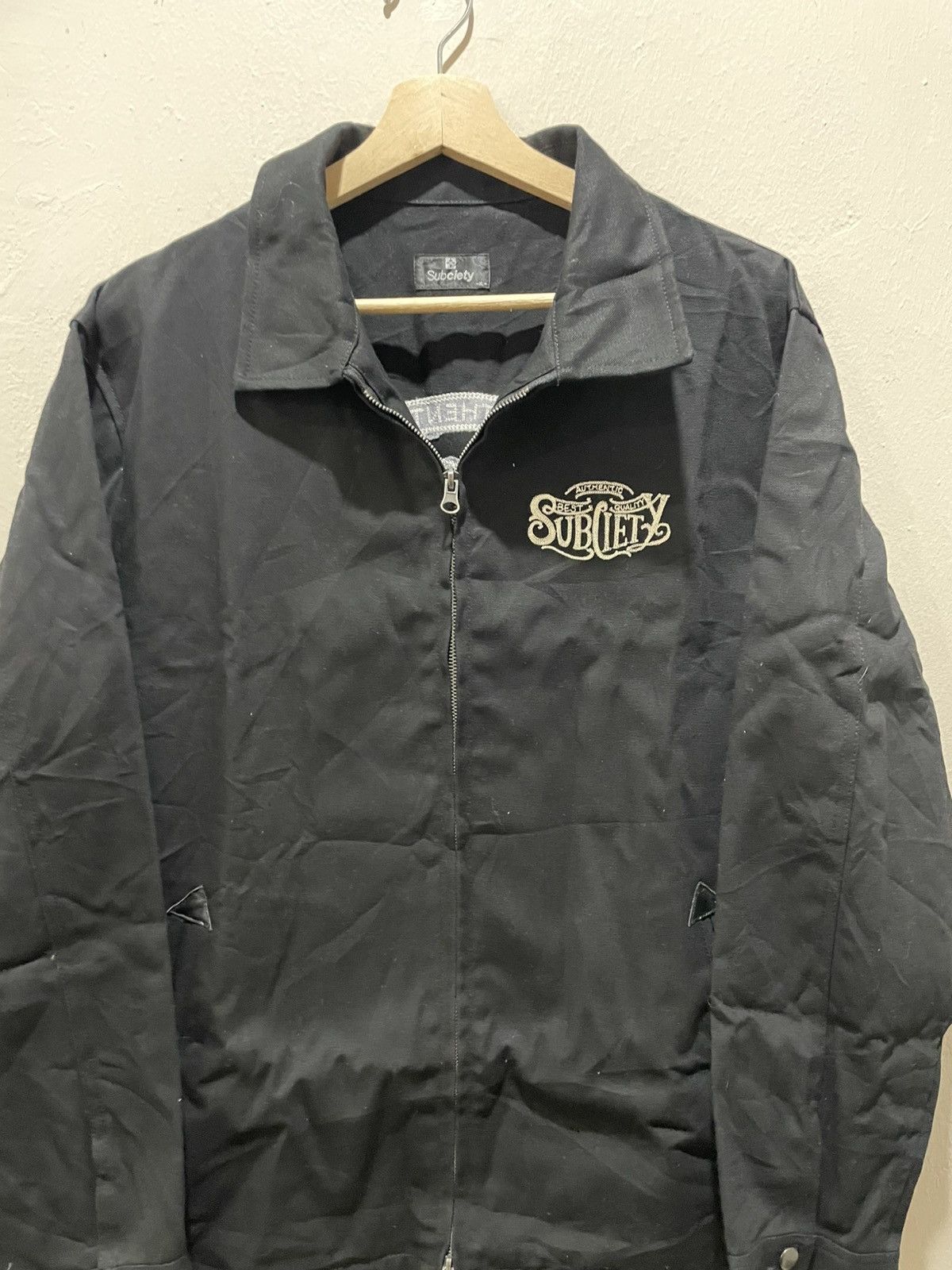 Japanese Brand Japanese Streetwear Subciety Motamerica Jacket Embroidery XL Size US L / EU 52-54 / 3 - 3 Thumbnail