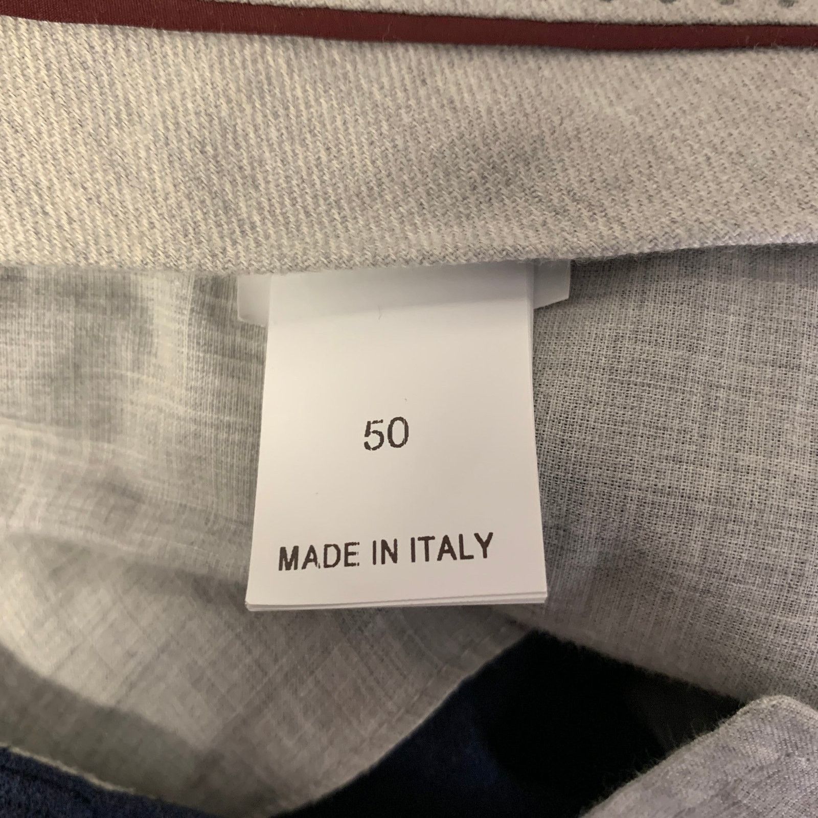 Brunello Cucinelli BRUNELLO CUCINELLI Size 40 Navy Wool Notch Lapel Suit Size 40R - 10 Thumbnail
