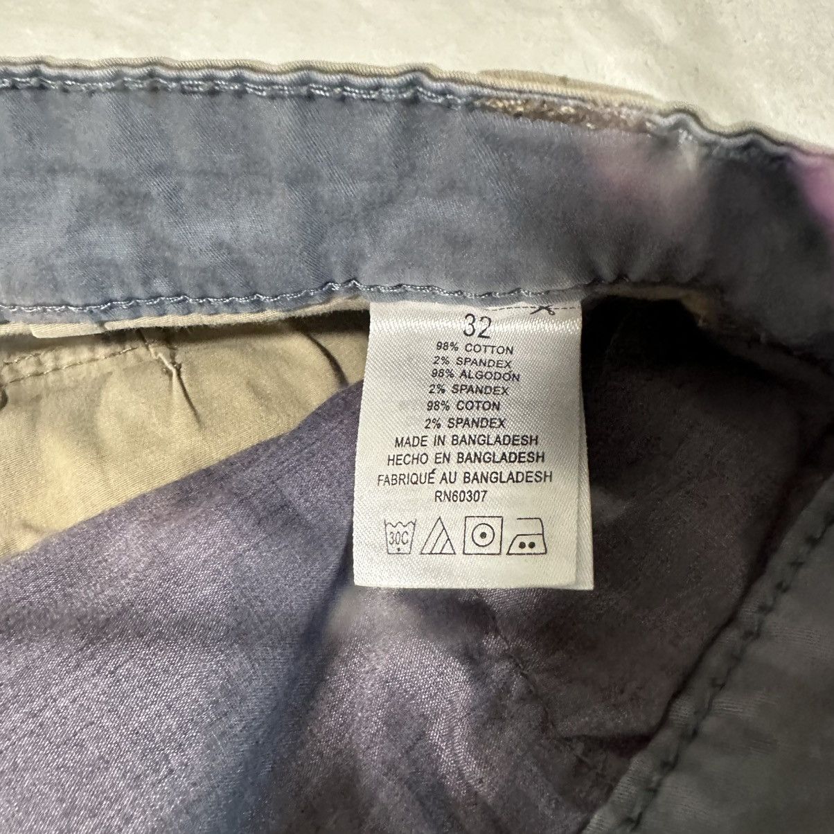 UNIONBAY Vintage Beige Union bay Cargo Shorts Size US 32 / EU 48 - 6 Thumbnail